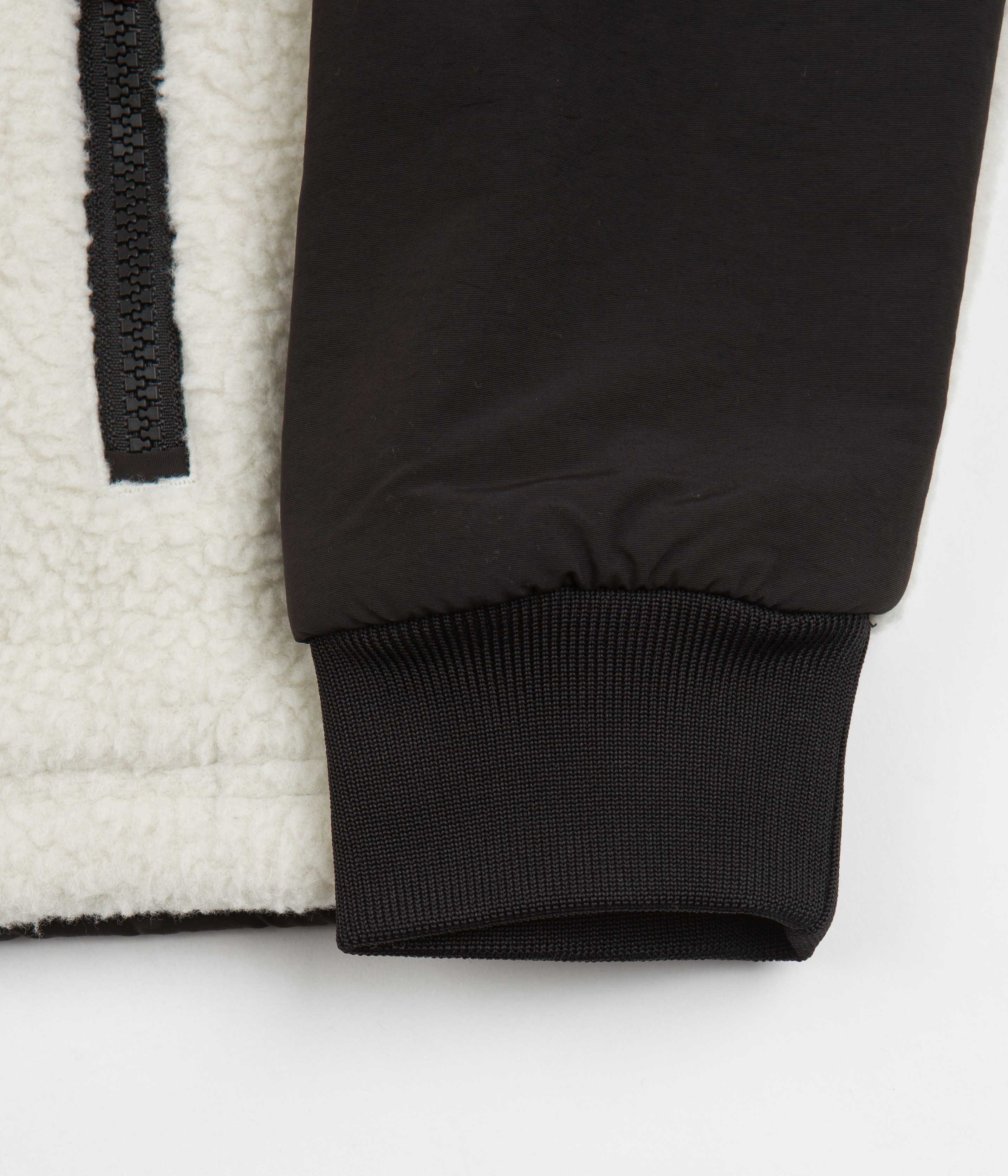 Topo Designs Womens Subalpine Fleece - Bone White  / Black - Image 2
