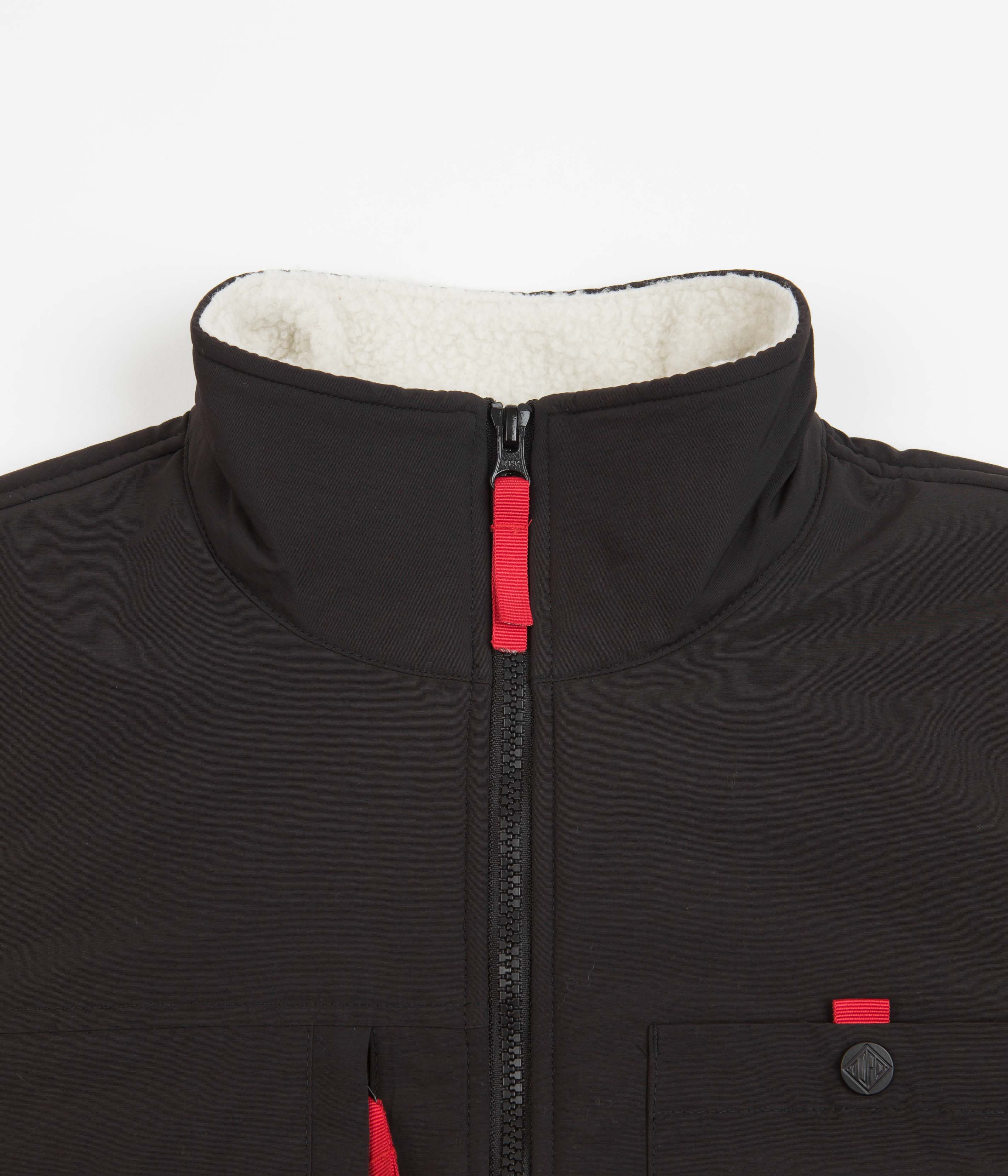 Topo Designs Womens Subalpine Fleece - Bone White  / Black - Image 5