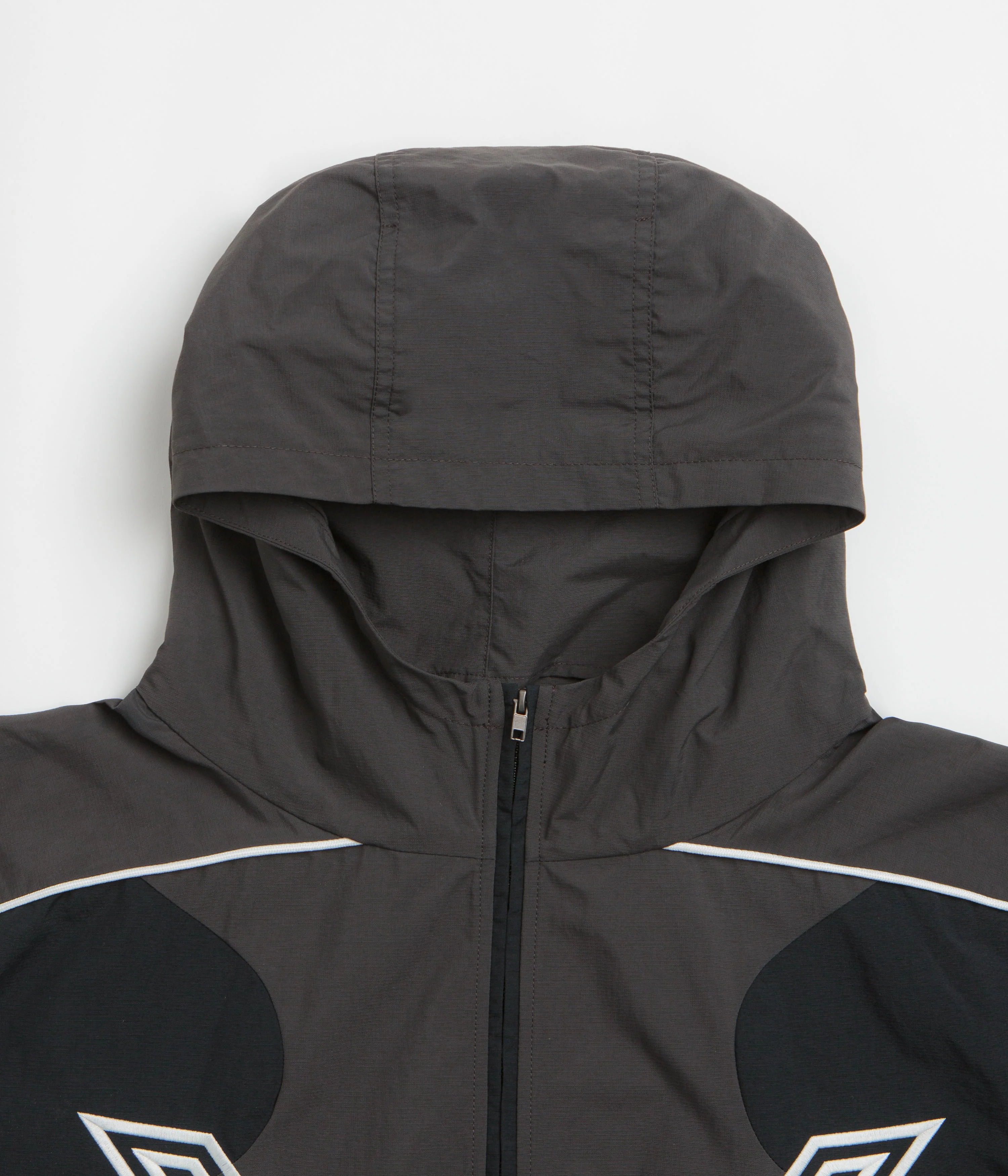 Umbro Guarding Masked Tracksuit Jacket - Black Charcoal - Image 4