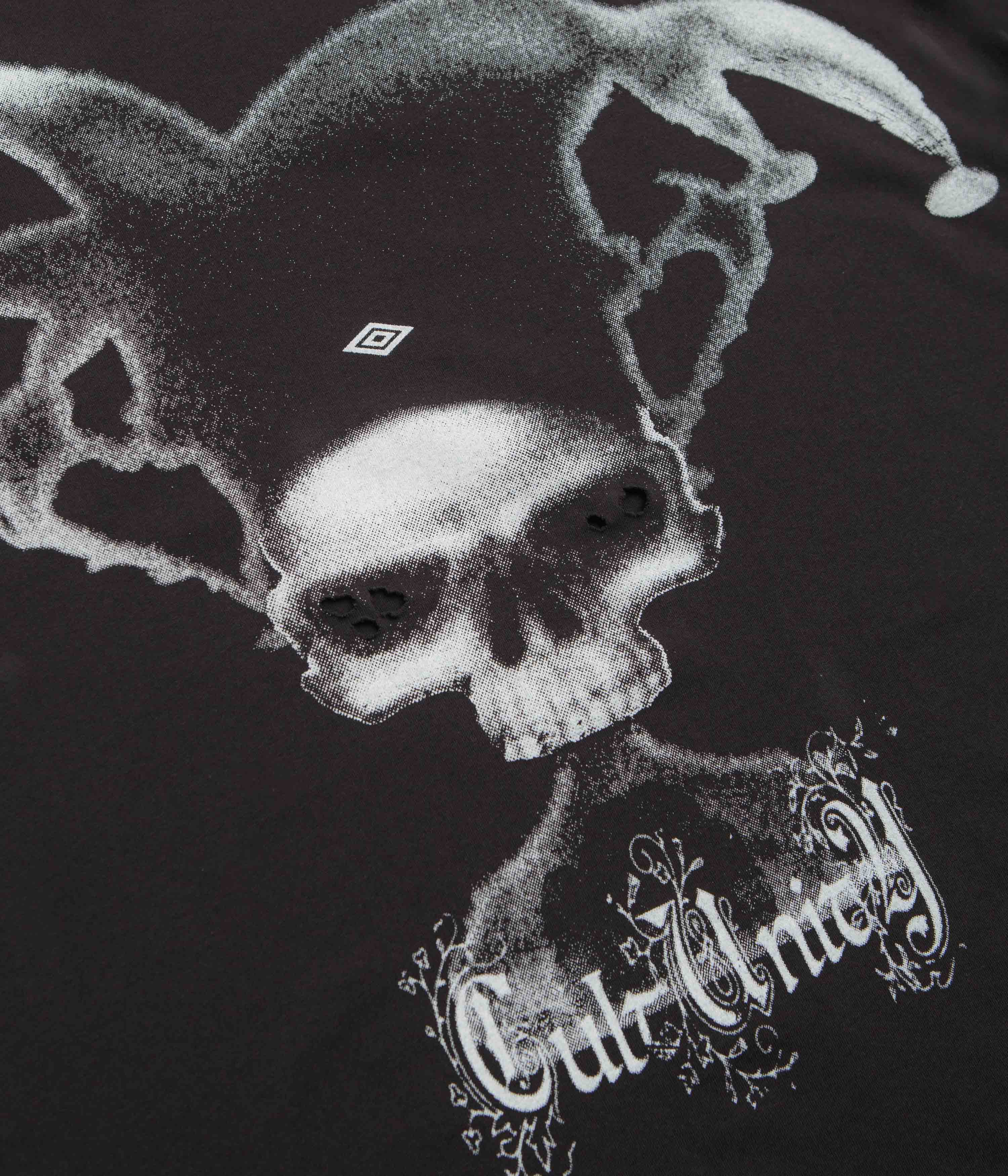 Umbro Lasered Jester T-Shirt - Black - Image 2