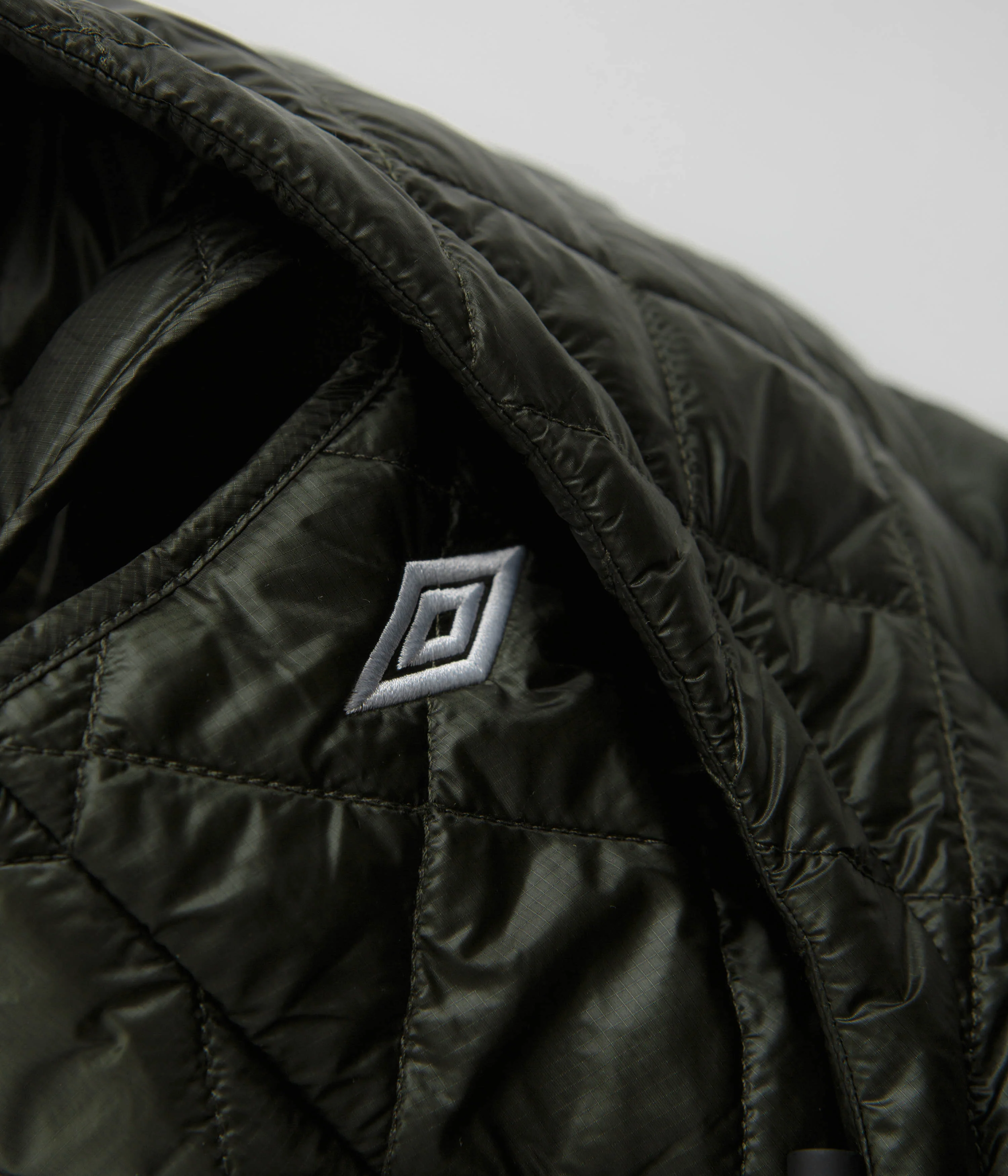 Umbro Masked Diamond Anorak - Dark Olive - Image 7