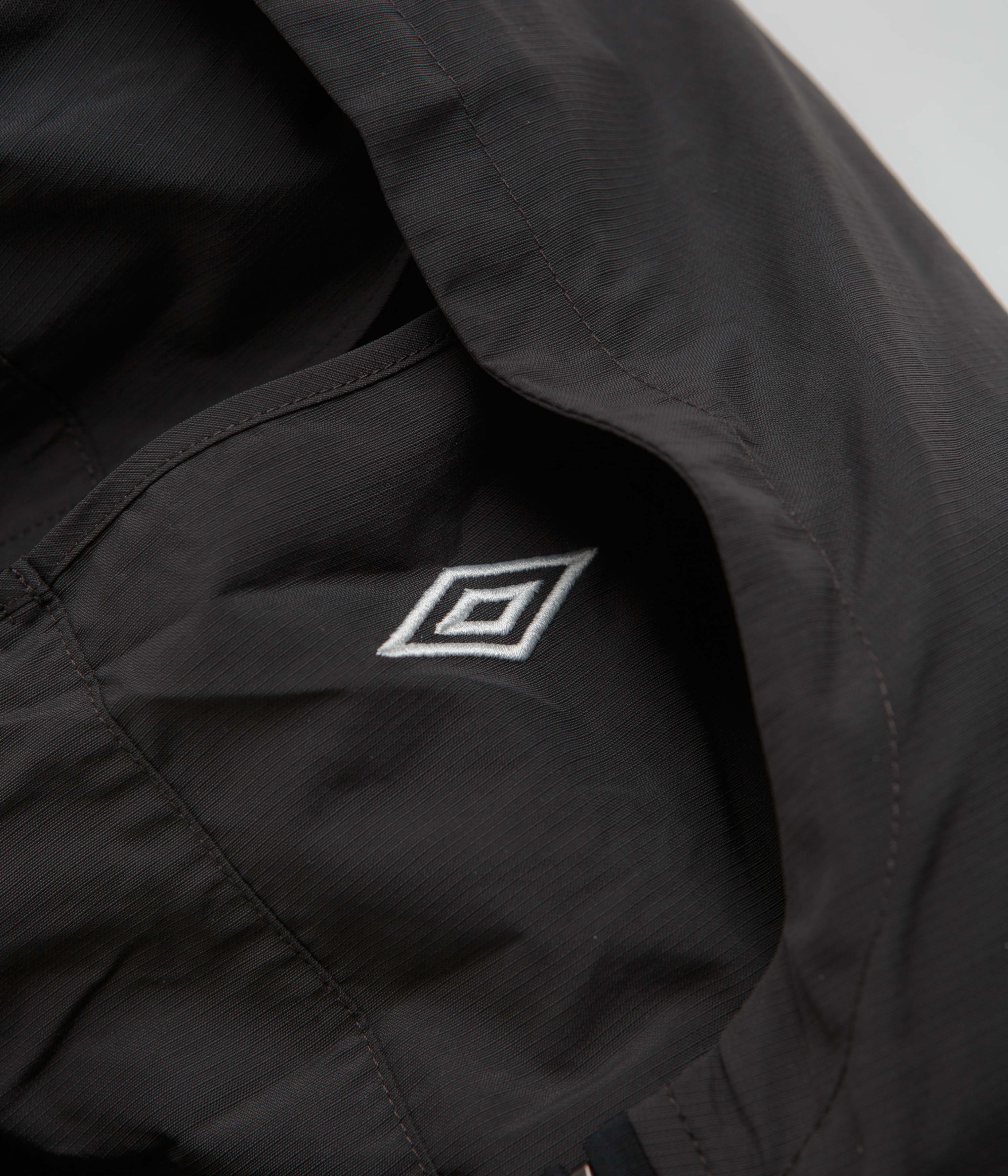 Umbro Rose Crest Masked Track Jacket - Black / Dark Gray - Image 8