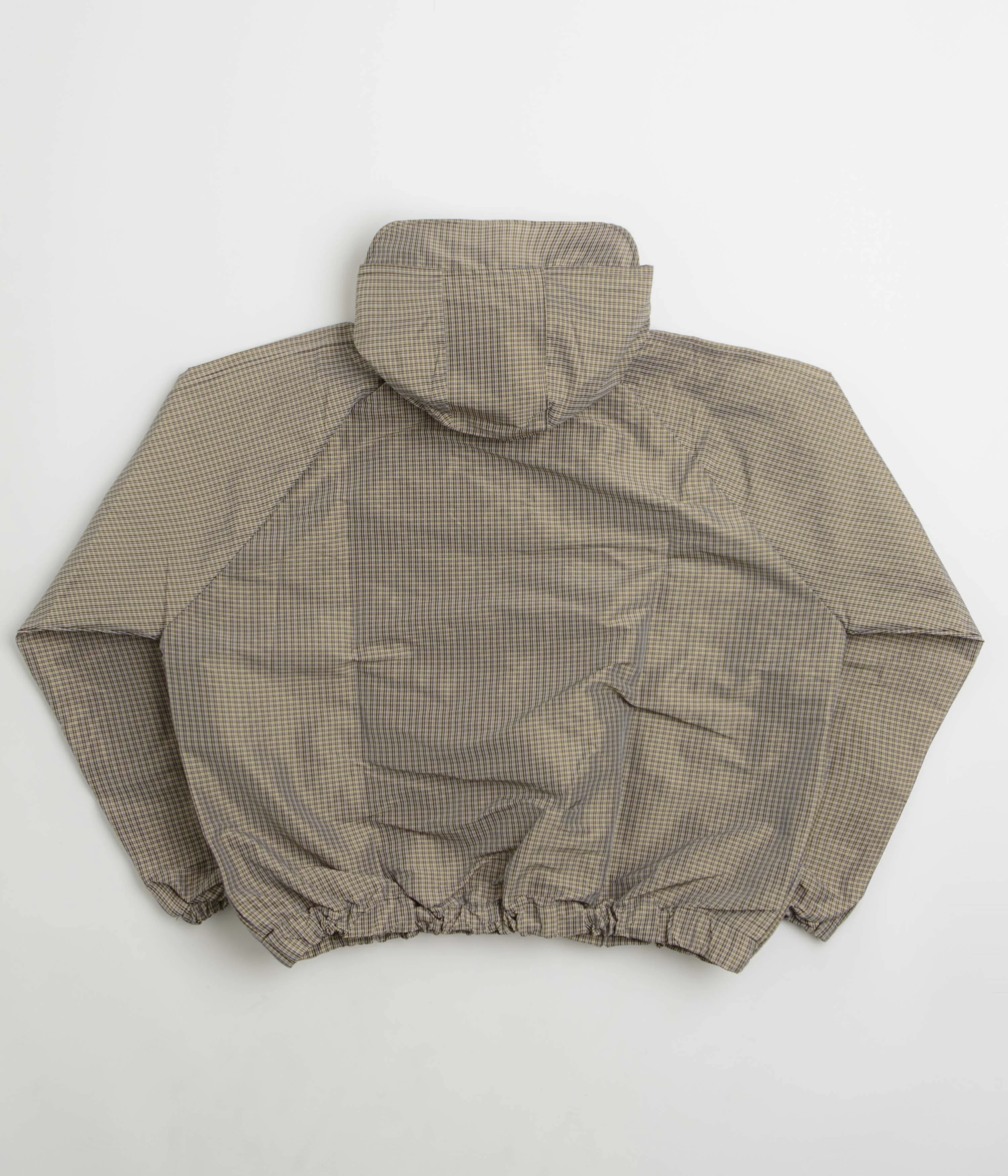 Umbro Smock Check Anorak - Beige / Black - Image 2