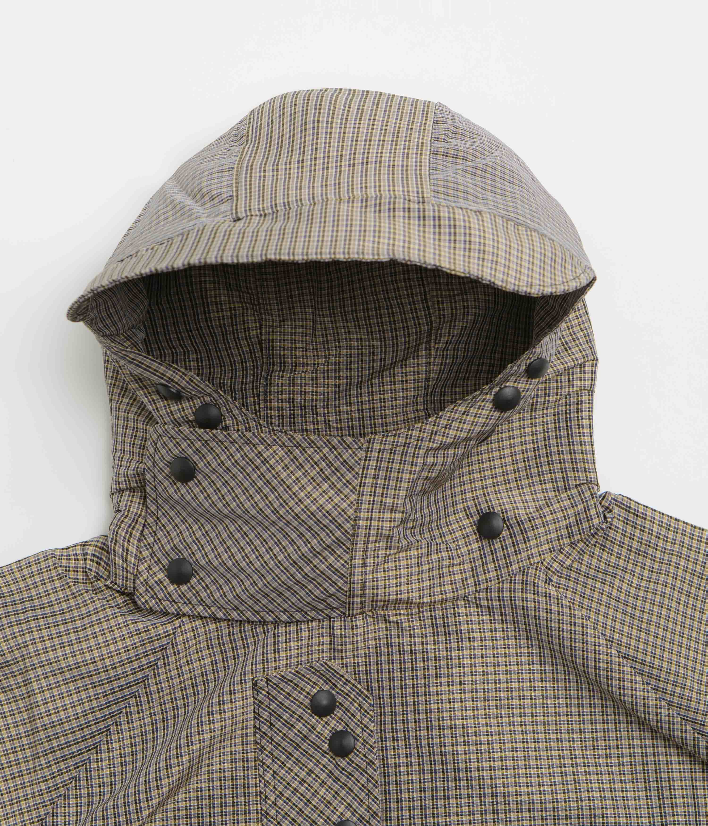 Umbro Smock Check Anorak - Beige / Black - Image 4