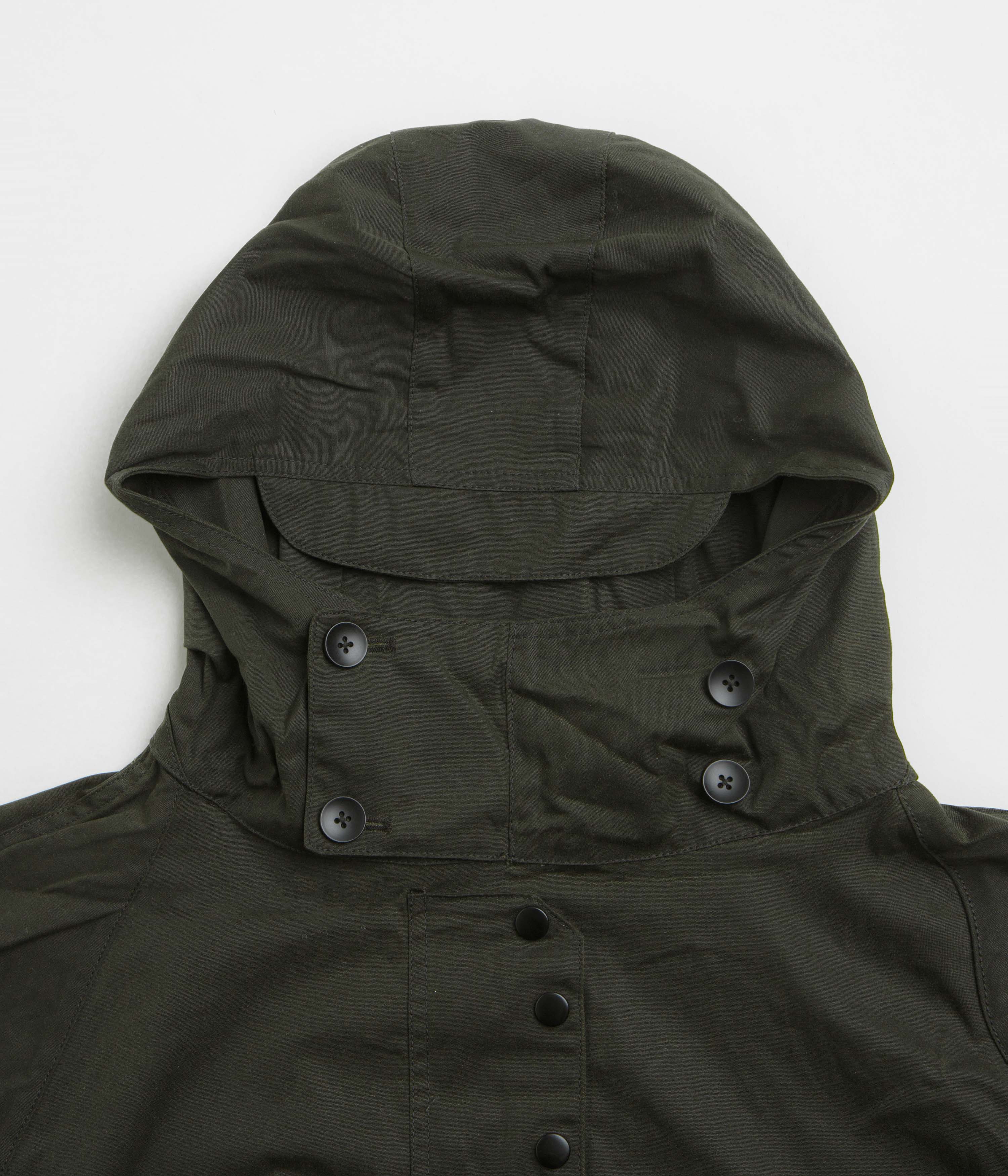 Umbro Smock Waxed Anorak - Dark Olive - Image 4