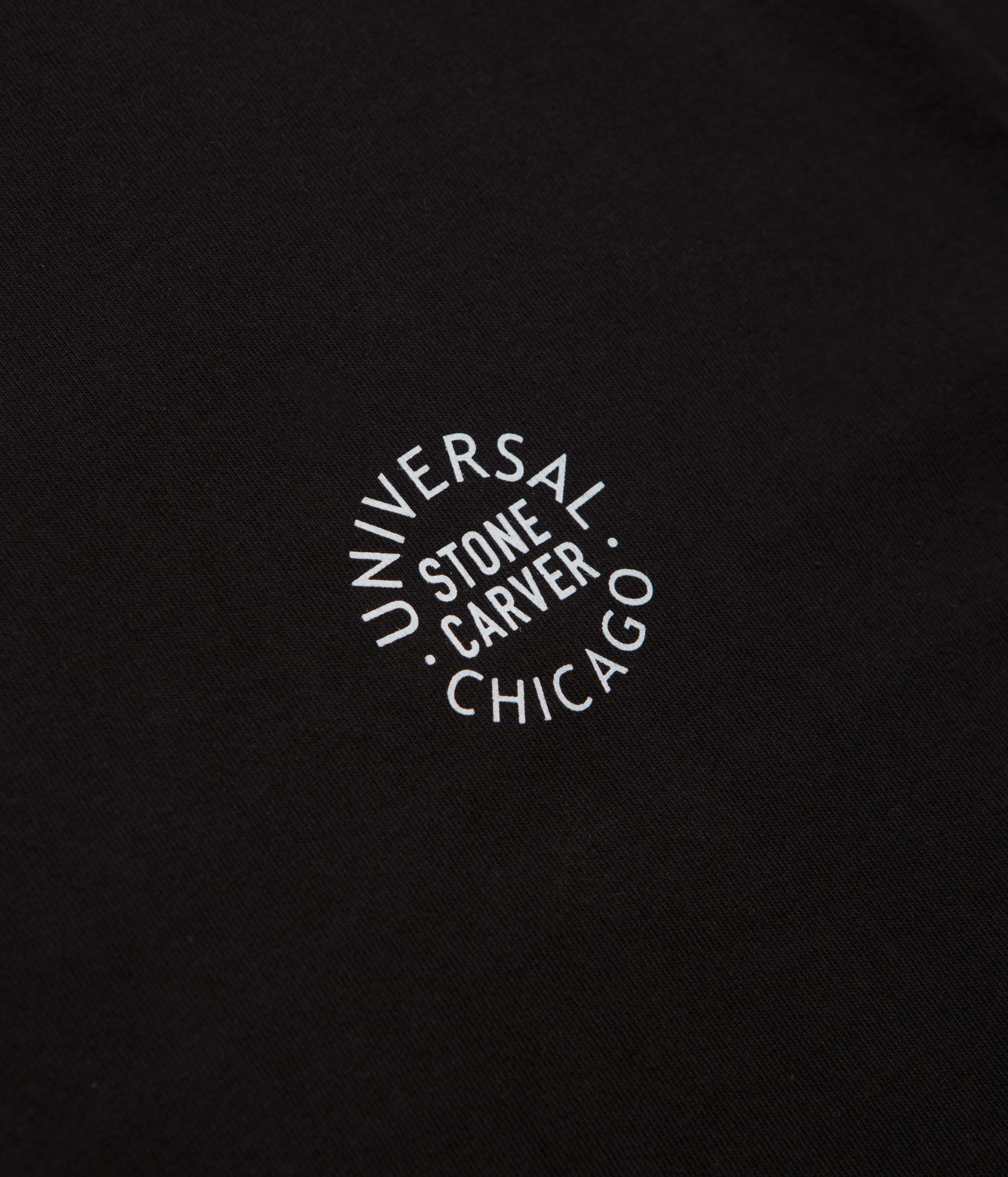 Universal Overall Historical Logo T-Shirt - Black - Image 6