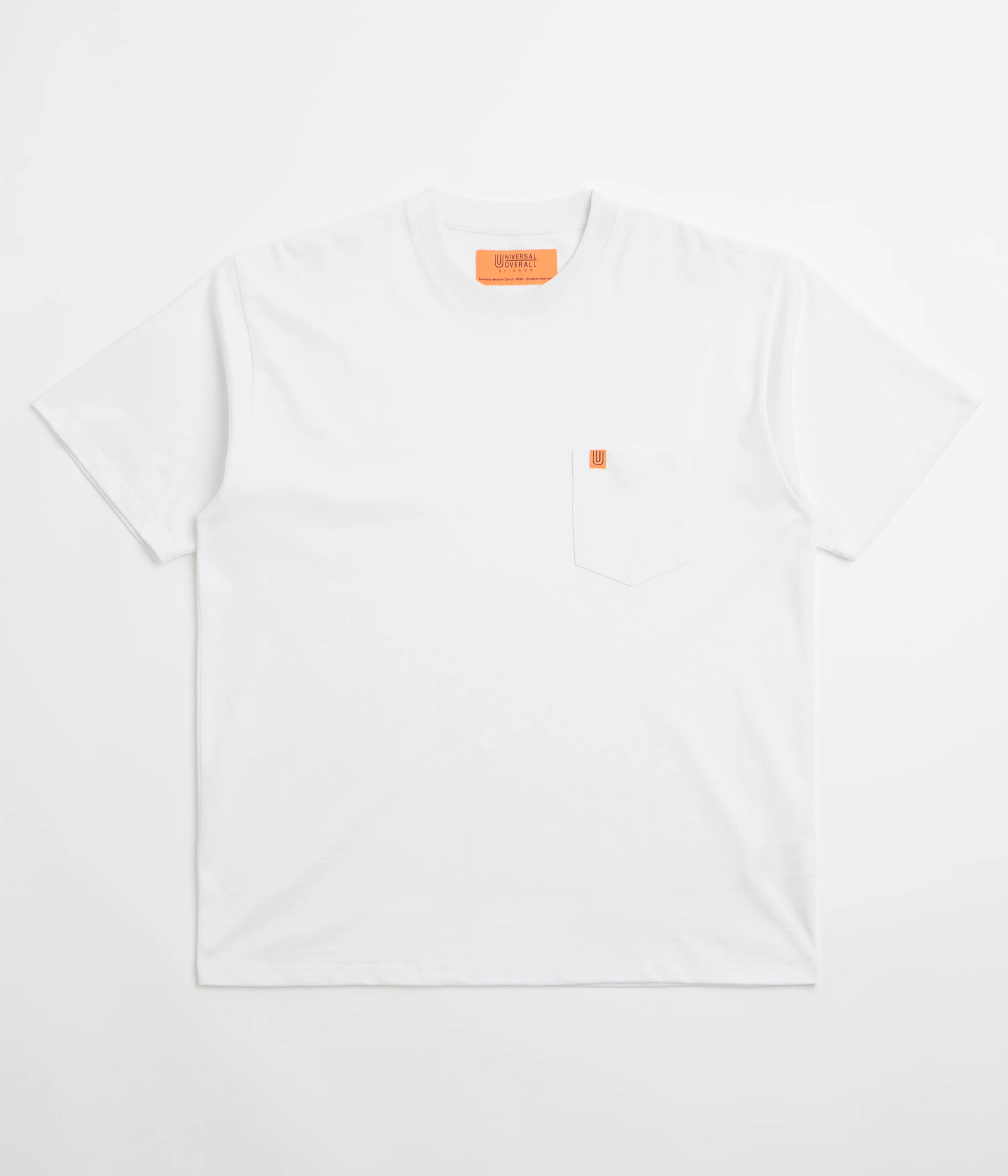 Universal Overall Pocket T-Shirt - White
