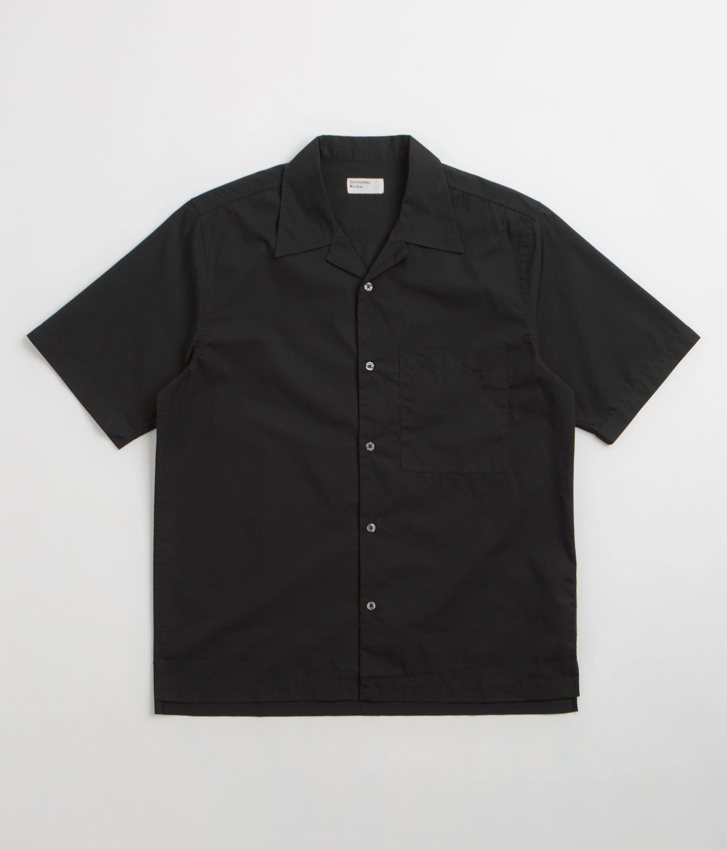Universal Works Camp Shirt - Black
