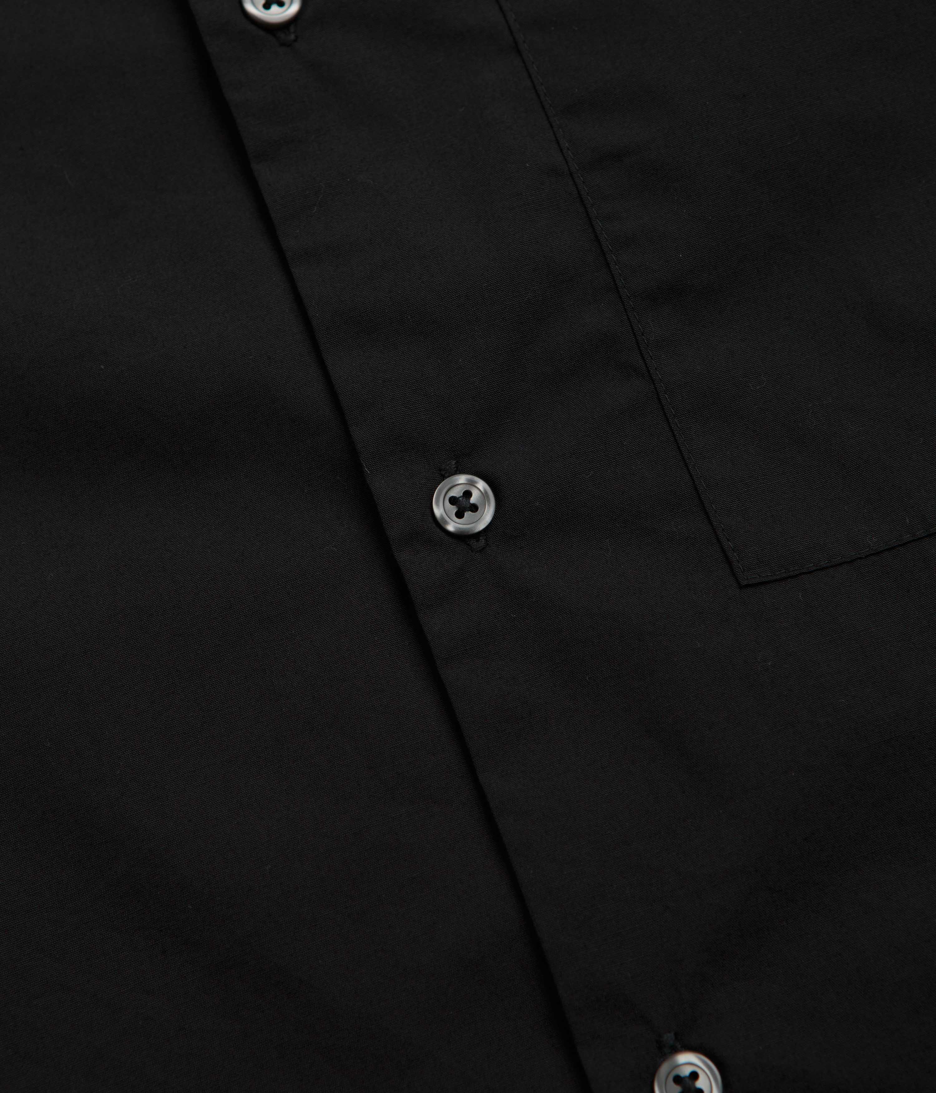 Universal Works Camp Shirt - Black - Image 3