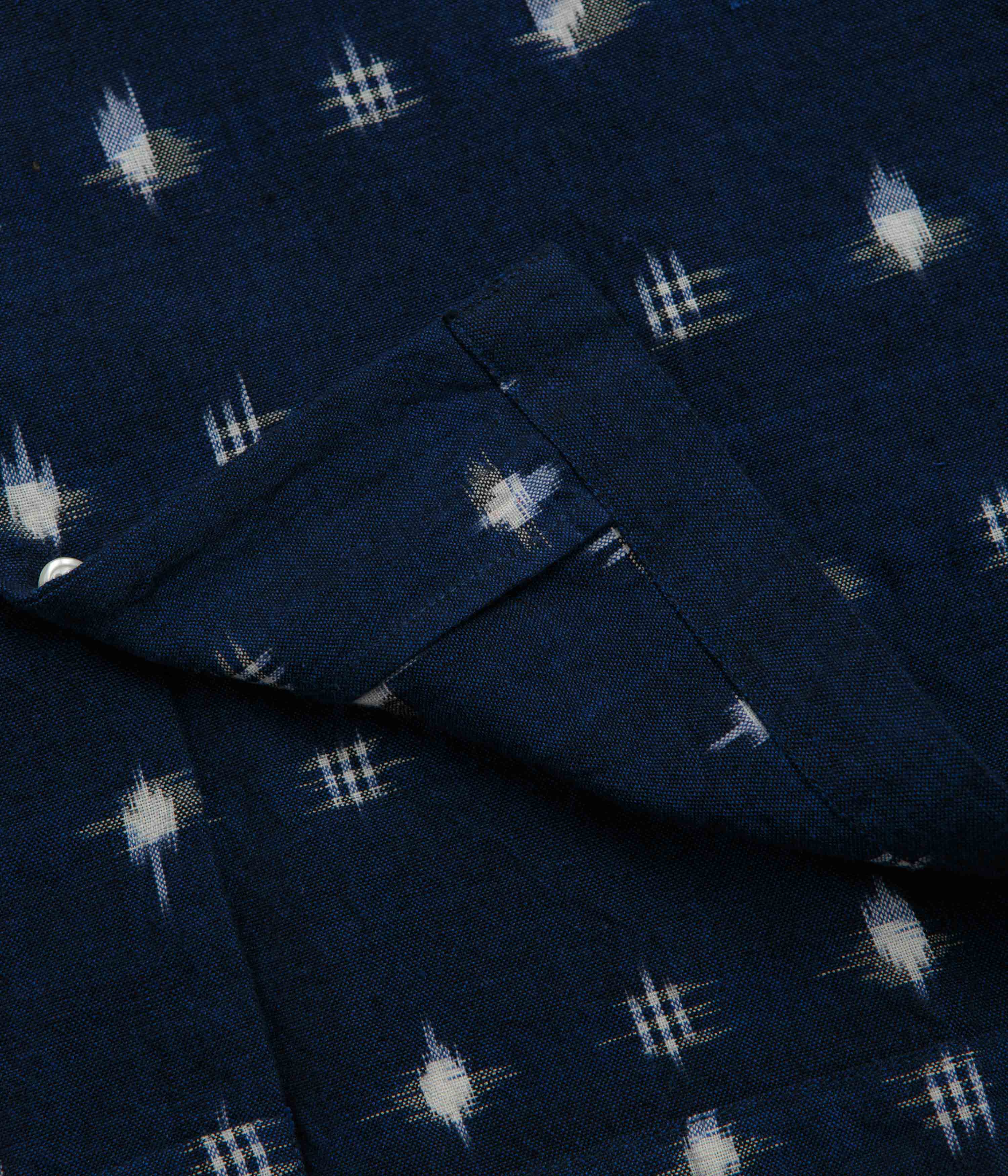 Universal Works Camp Shirt - Indigo - Image 3