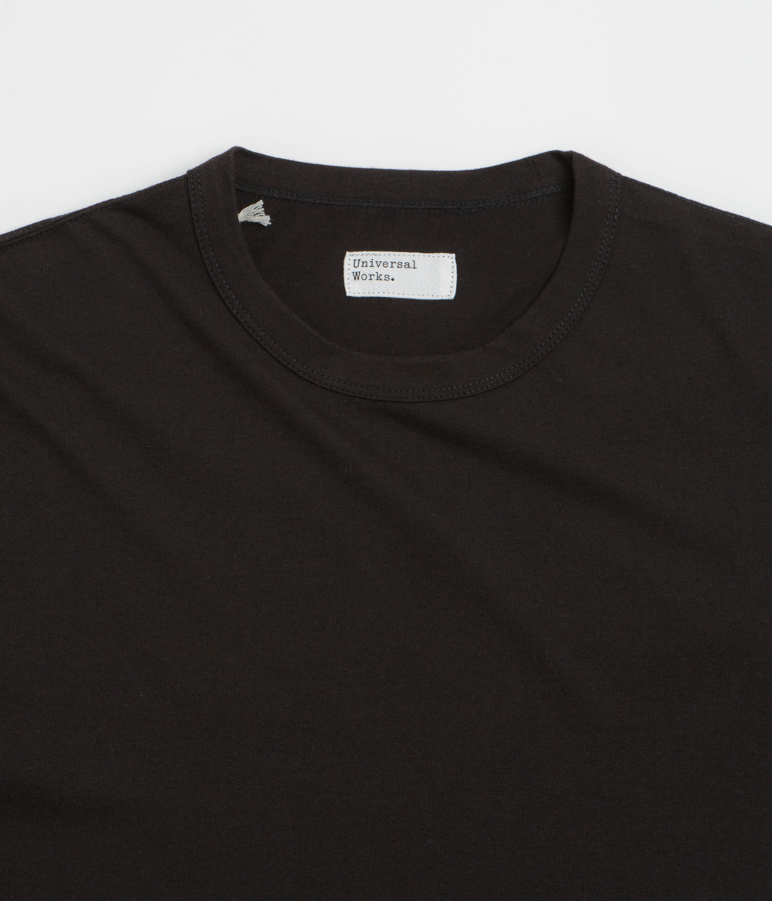 Universal Works Core T-Shirt - Black - Image 2