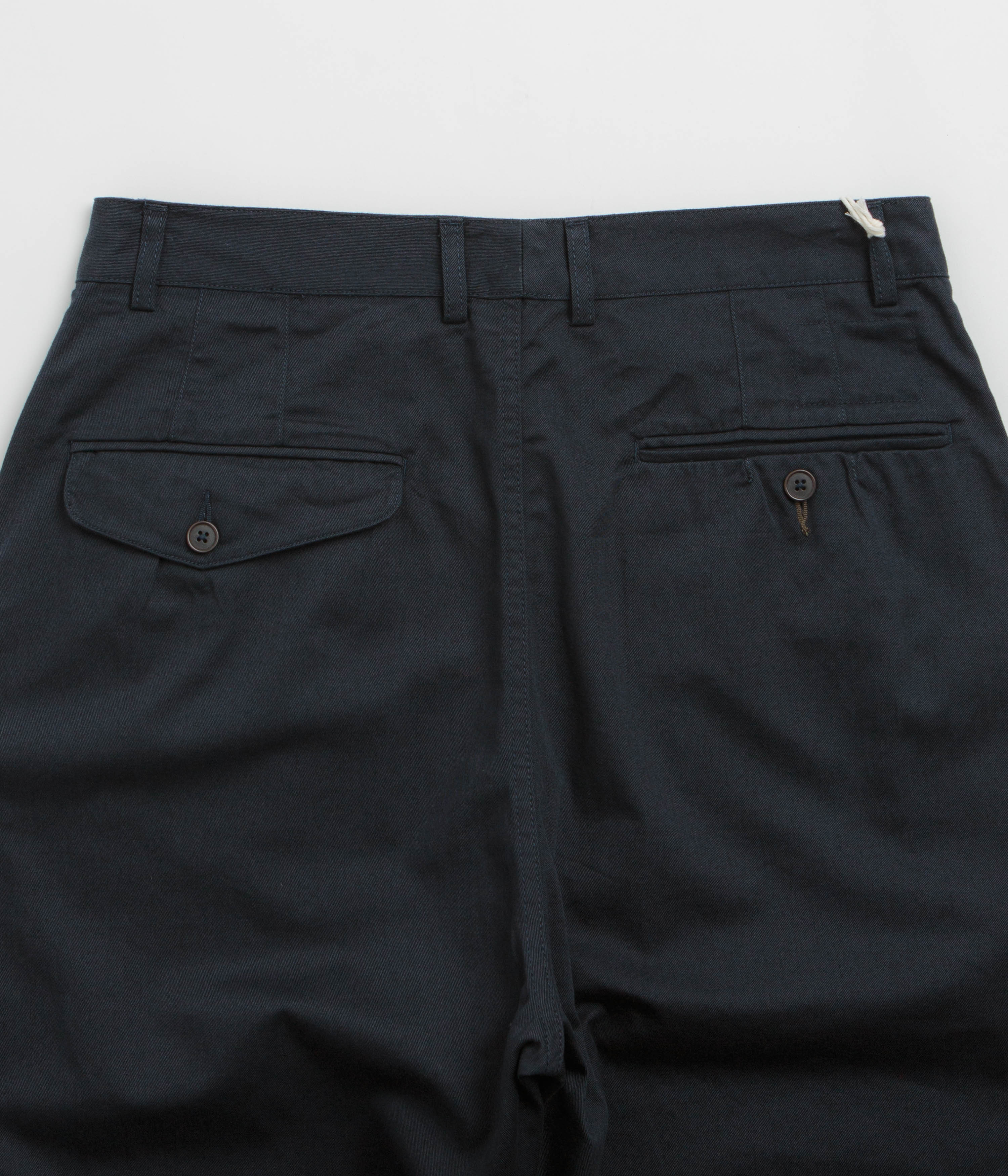 Universal Works Double Pleat Pants - Navy - Image 6