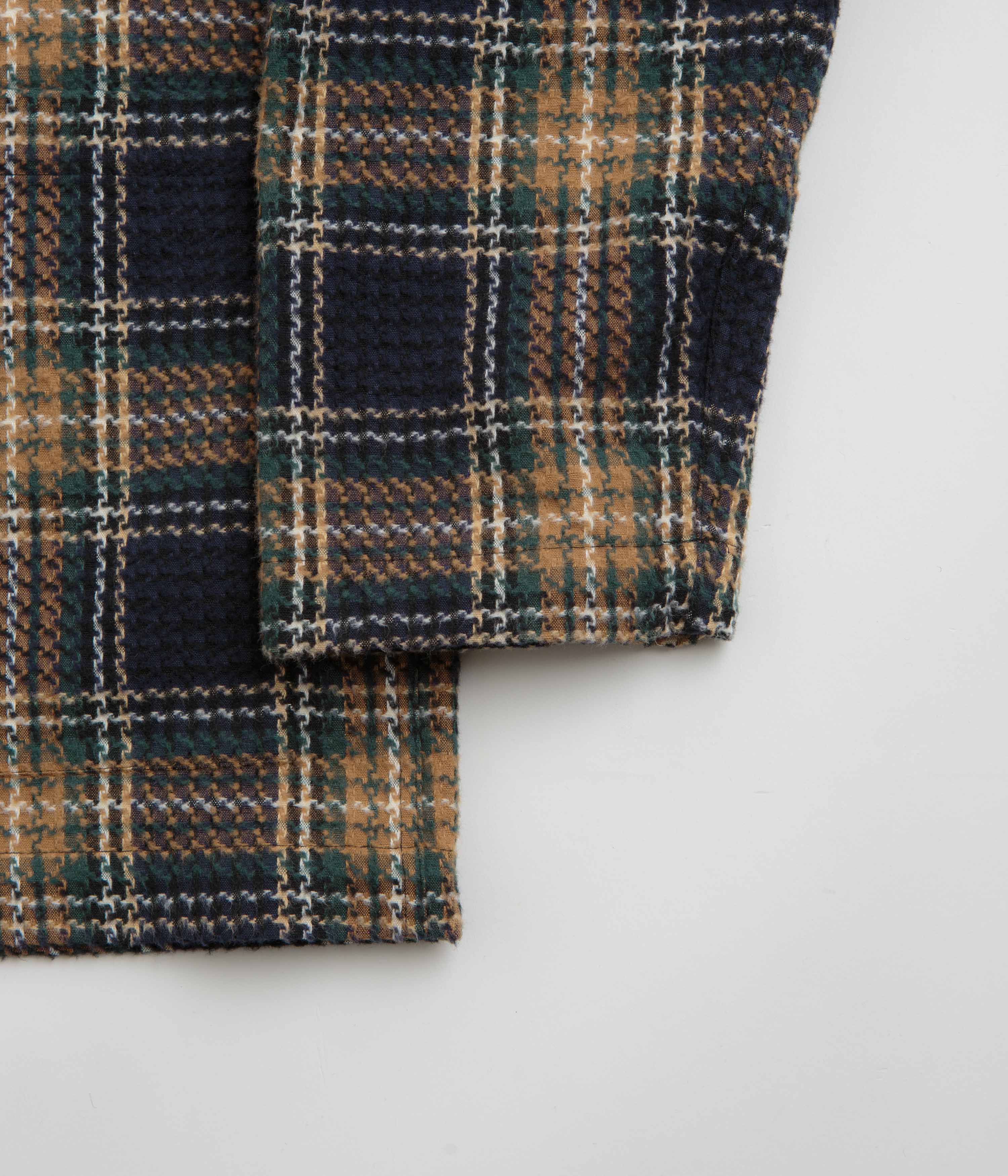 Universal Works Easy Jacket - Navy / Green - Image 4