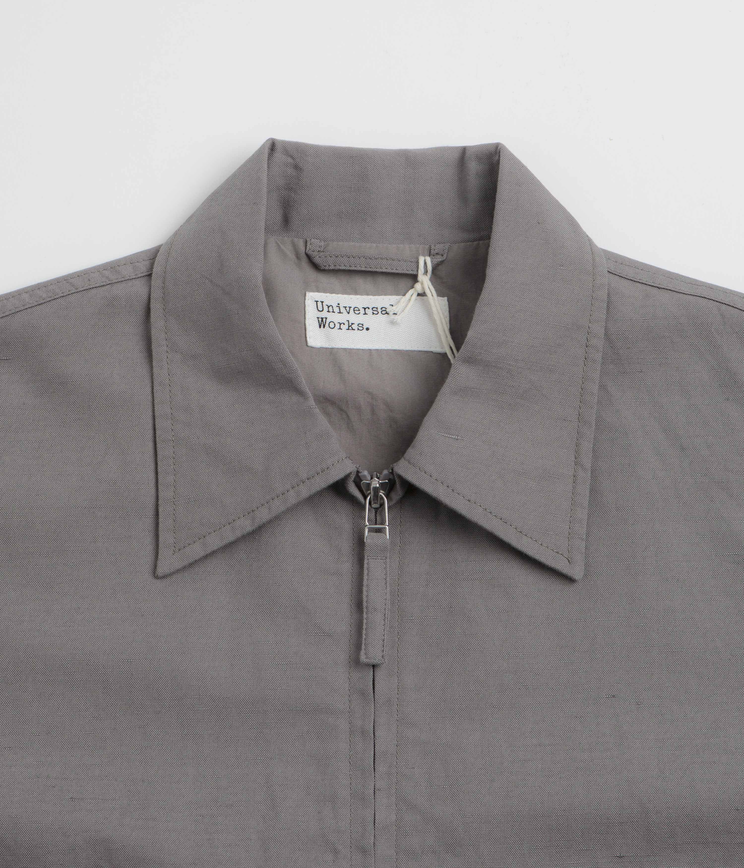 Universal Works S130 Jacket - Mid Grey - Image 4