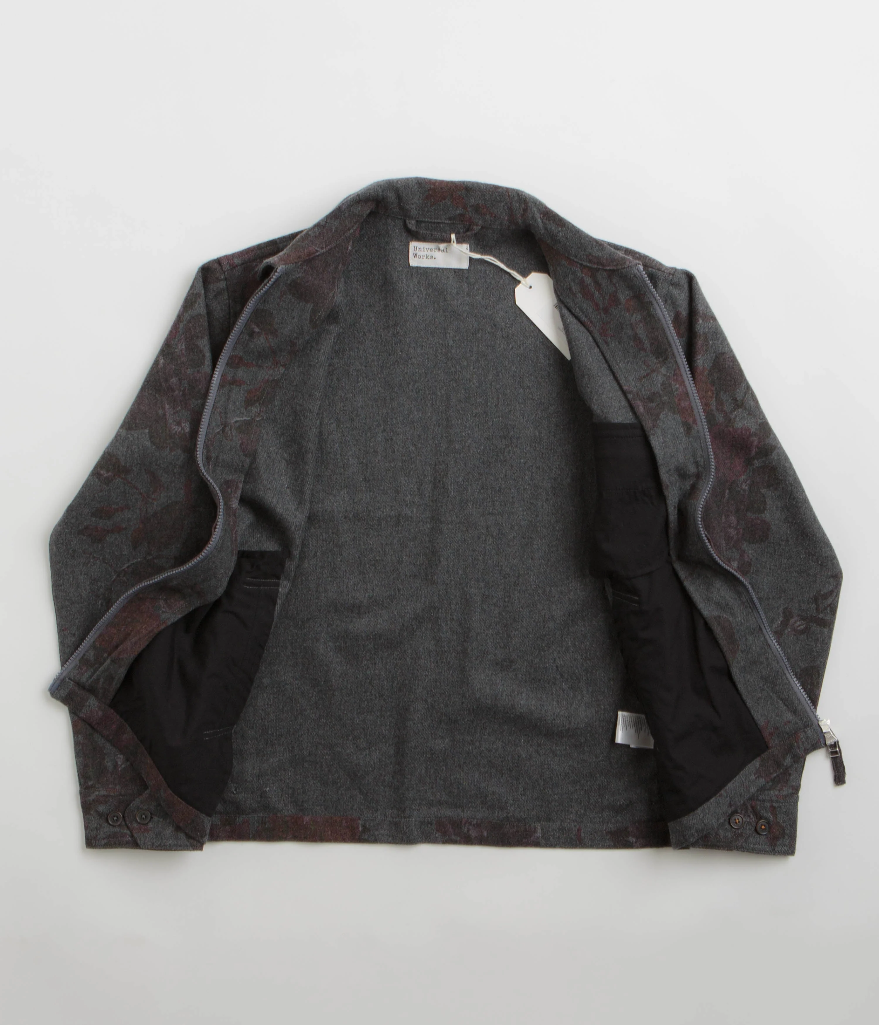 Universal Works Windcheater Jacket - Mid Grey - Image 3
