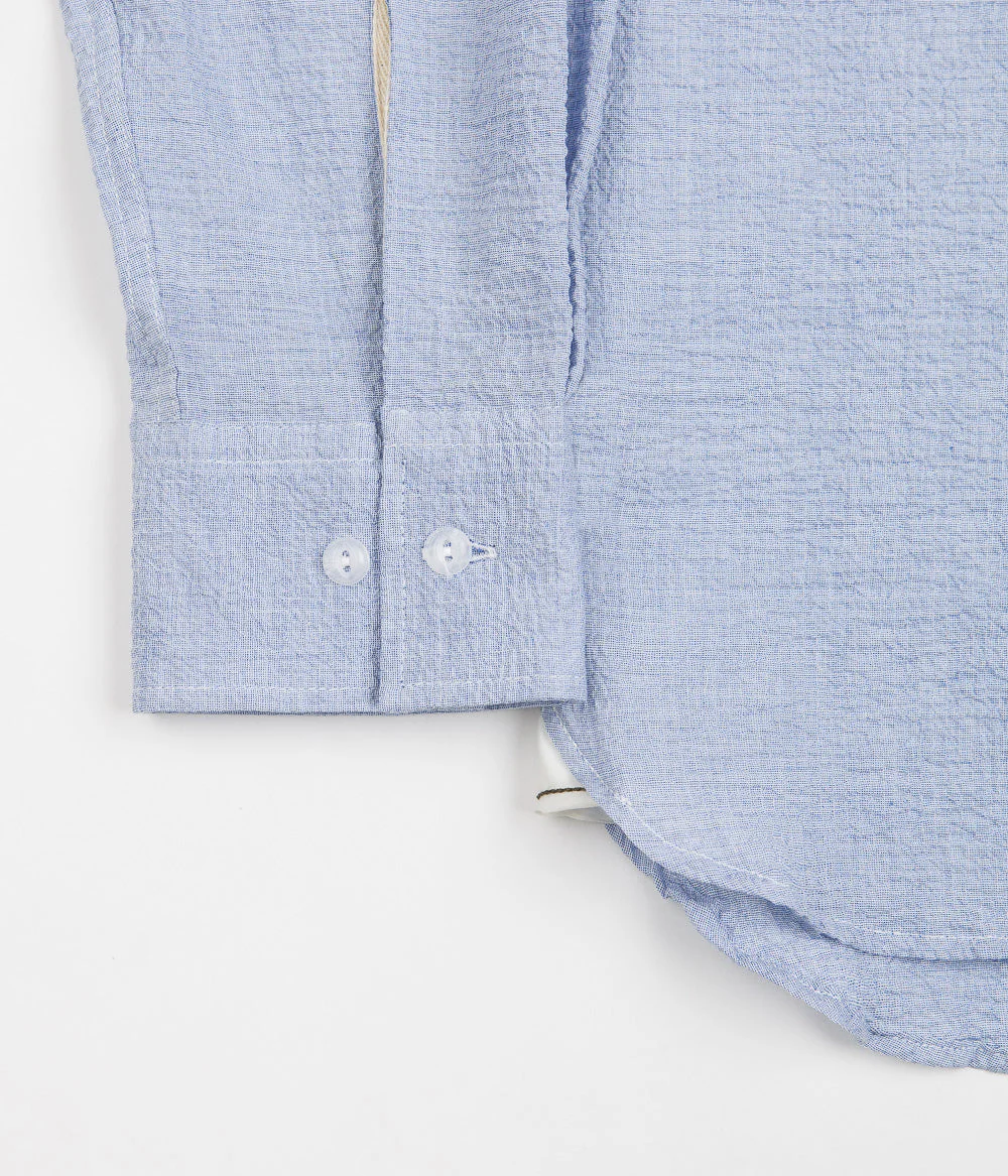 Universal Works Worker Shirt - Sky - Image 2