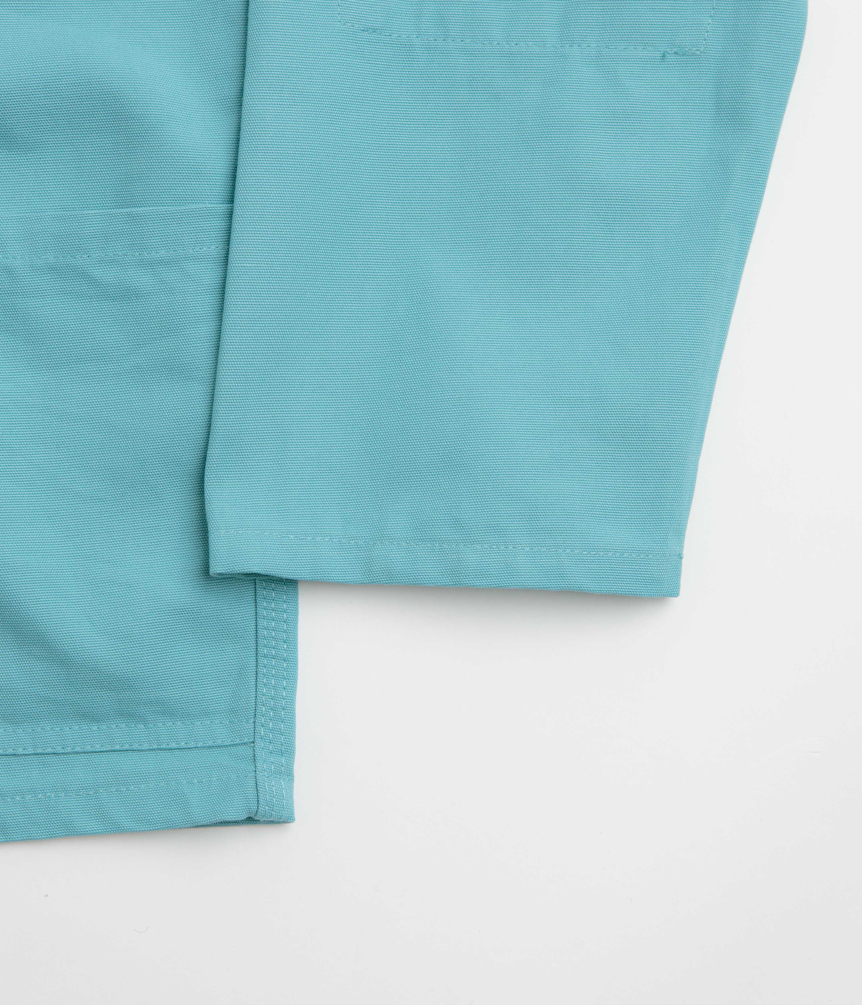 Uskees 3001 Buttoned Overshirt - Aqua - Image 7