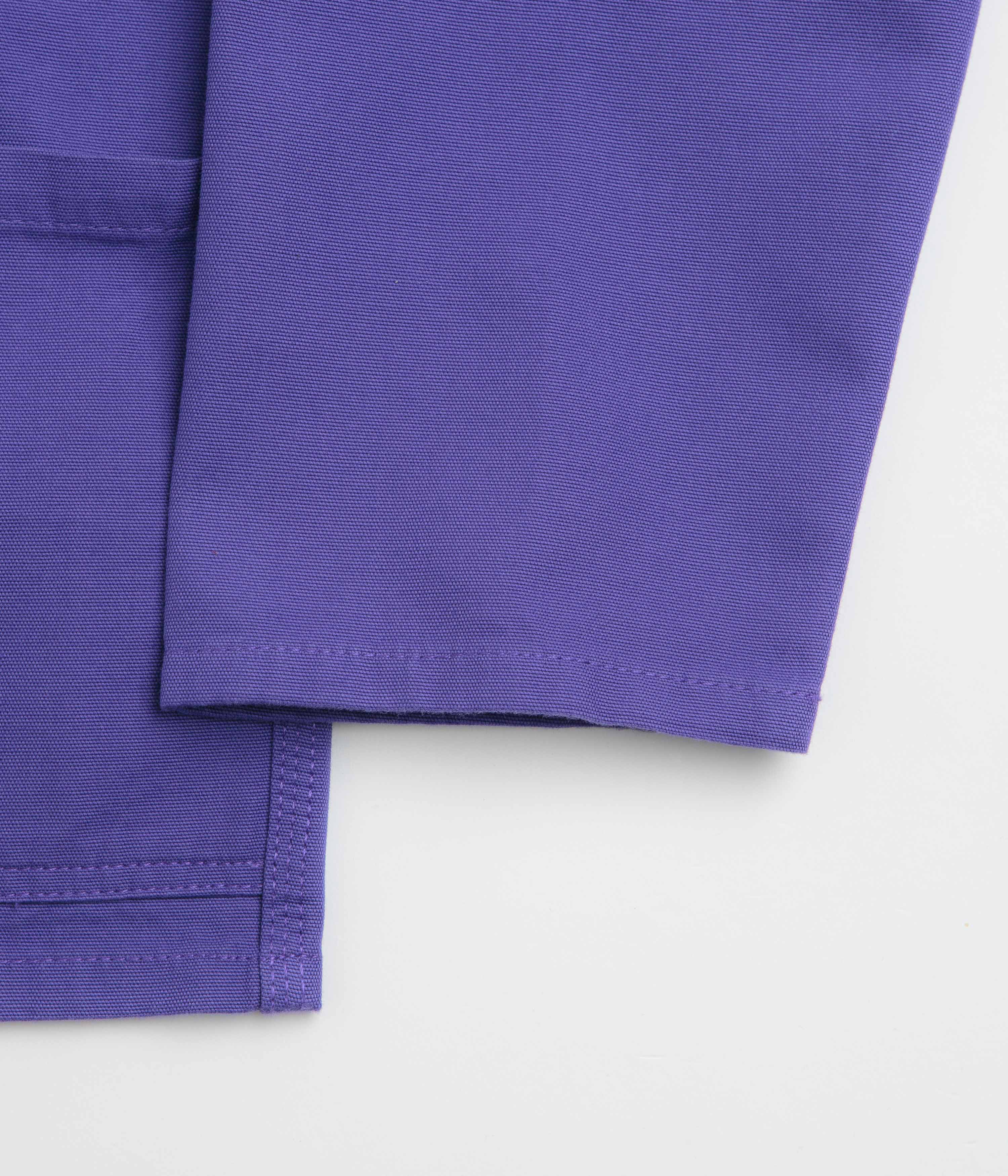Uskees 3001 Buttoned Overshirt - Burst Grape - Image 7