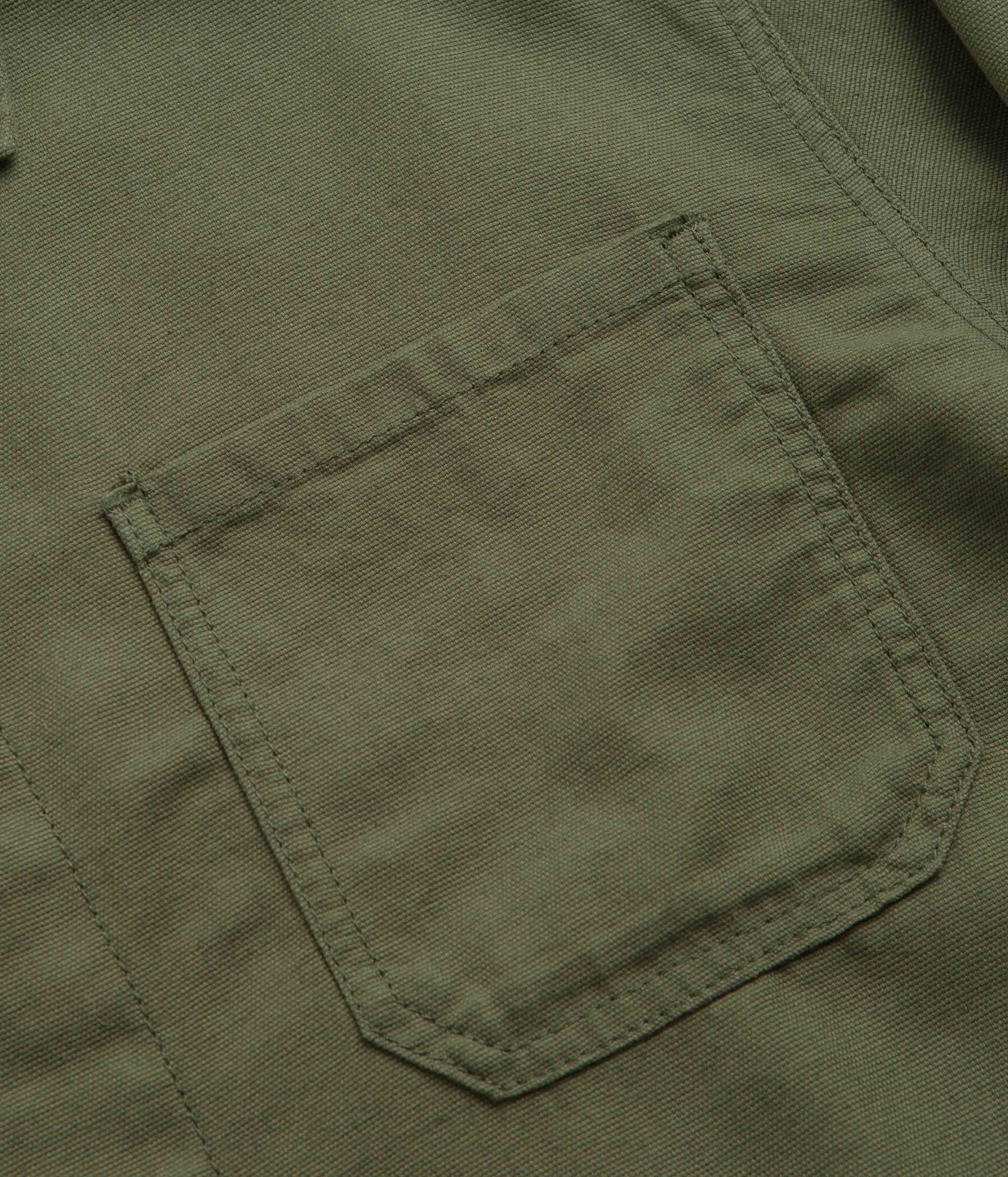 Uskees 3001 Buttoned Overshirt - Coriander - Image 4