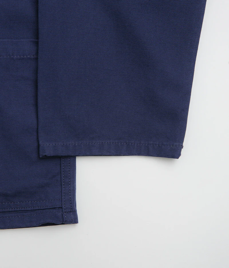 Uskees 3001 Buttoned Overshirt - Deep Indigo - Image 8