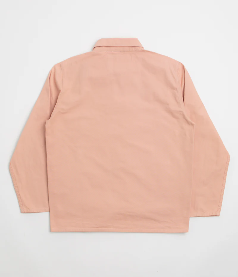 Uskees 3001 Buttoned Overshirt - Dusty Pink - Image 3