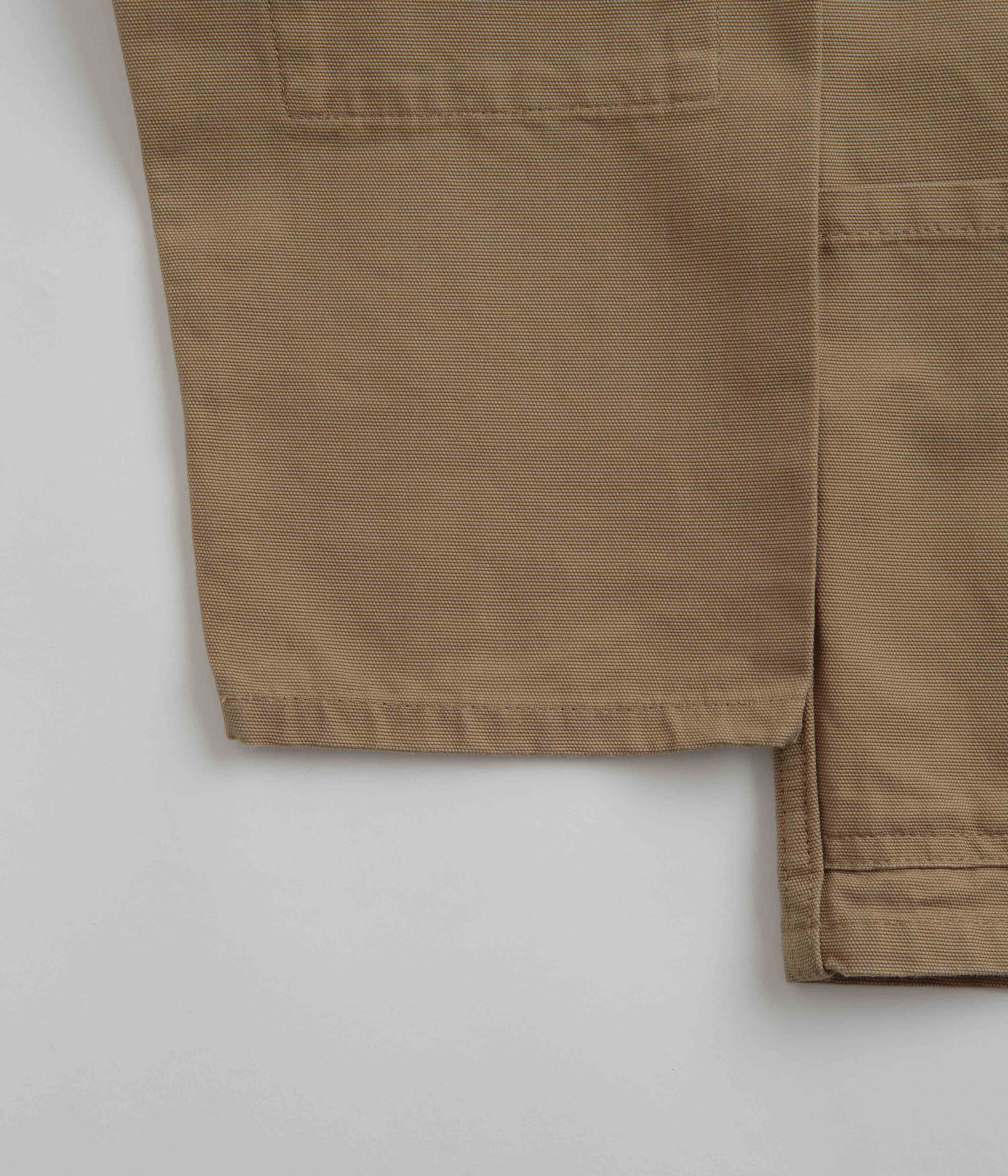 Uskees 3001 Buttoned Overshirt - Khaki - Image 2