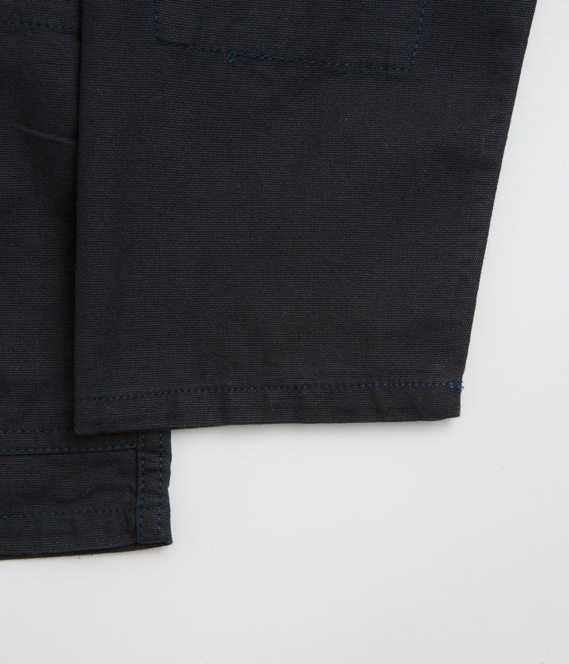 Uskees 3001 Buttoned Overshirt - Midnight Blue - Image 7