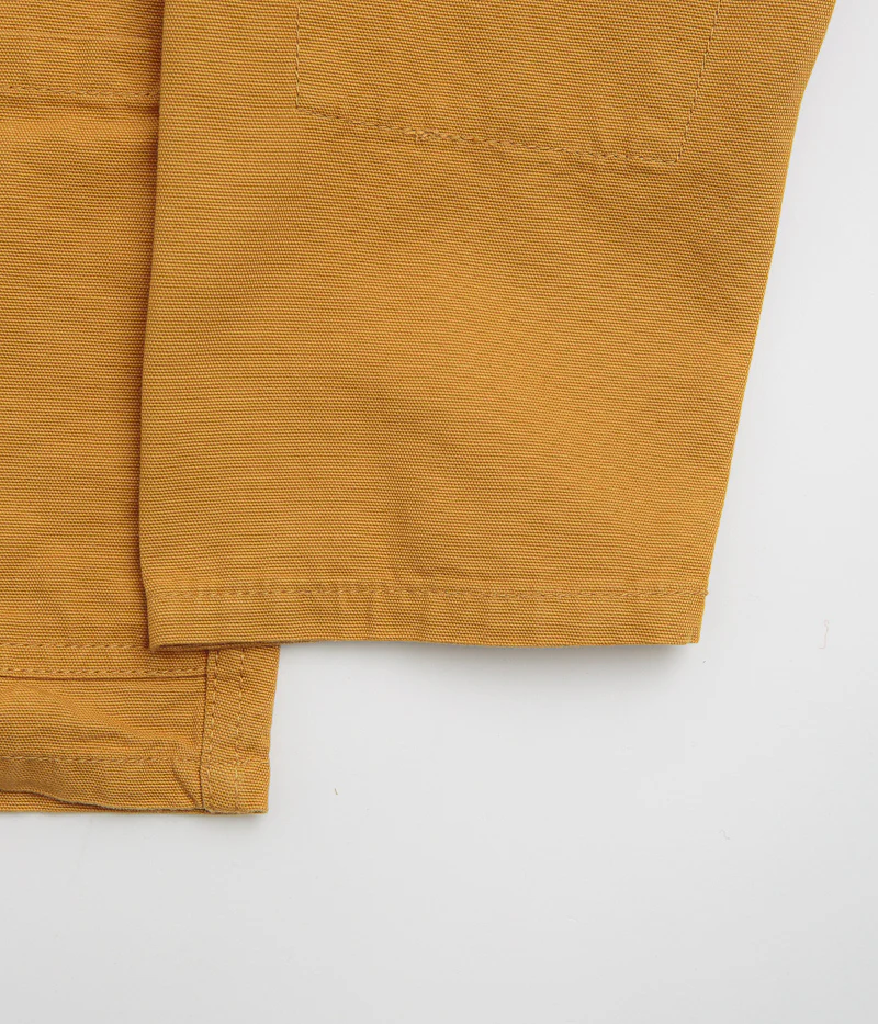 Uskees 3001 Buttoned Overshirt - Yellow - Image 7
