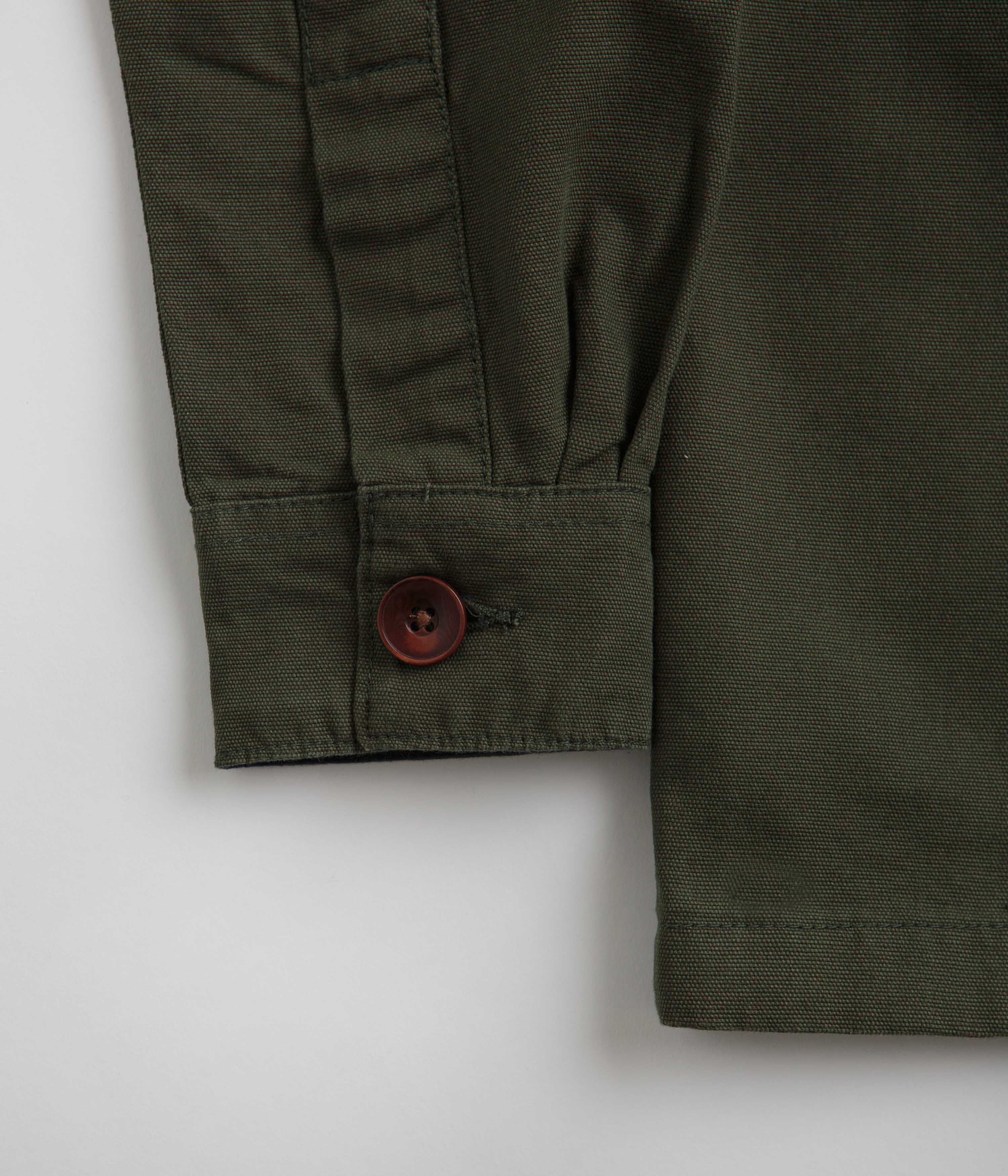 Uskees 3003 Buttoned Work Shirt - Vine Green - Image 2