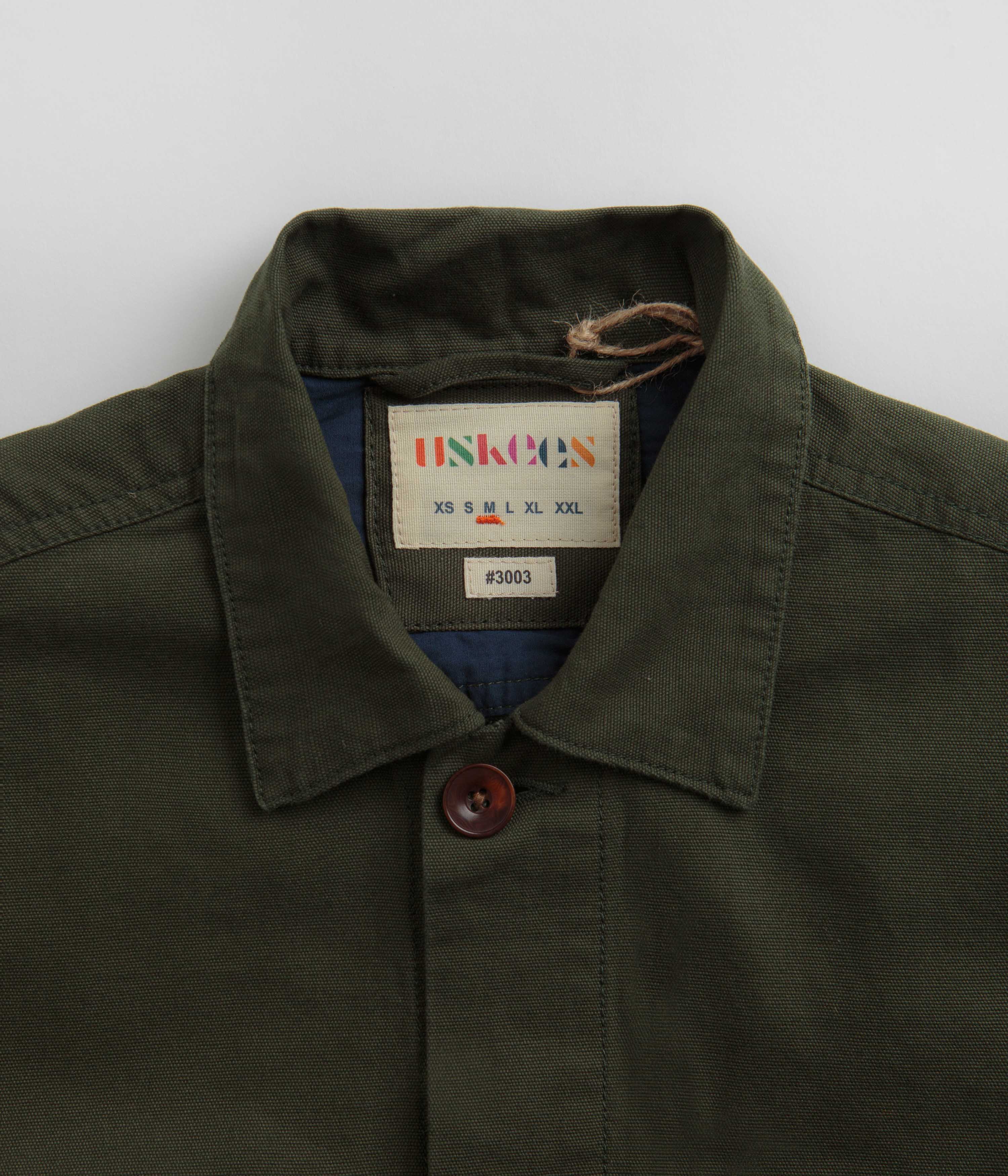 Uskees 3003 Buttoned Work Shirt - Vine Green - Image 4