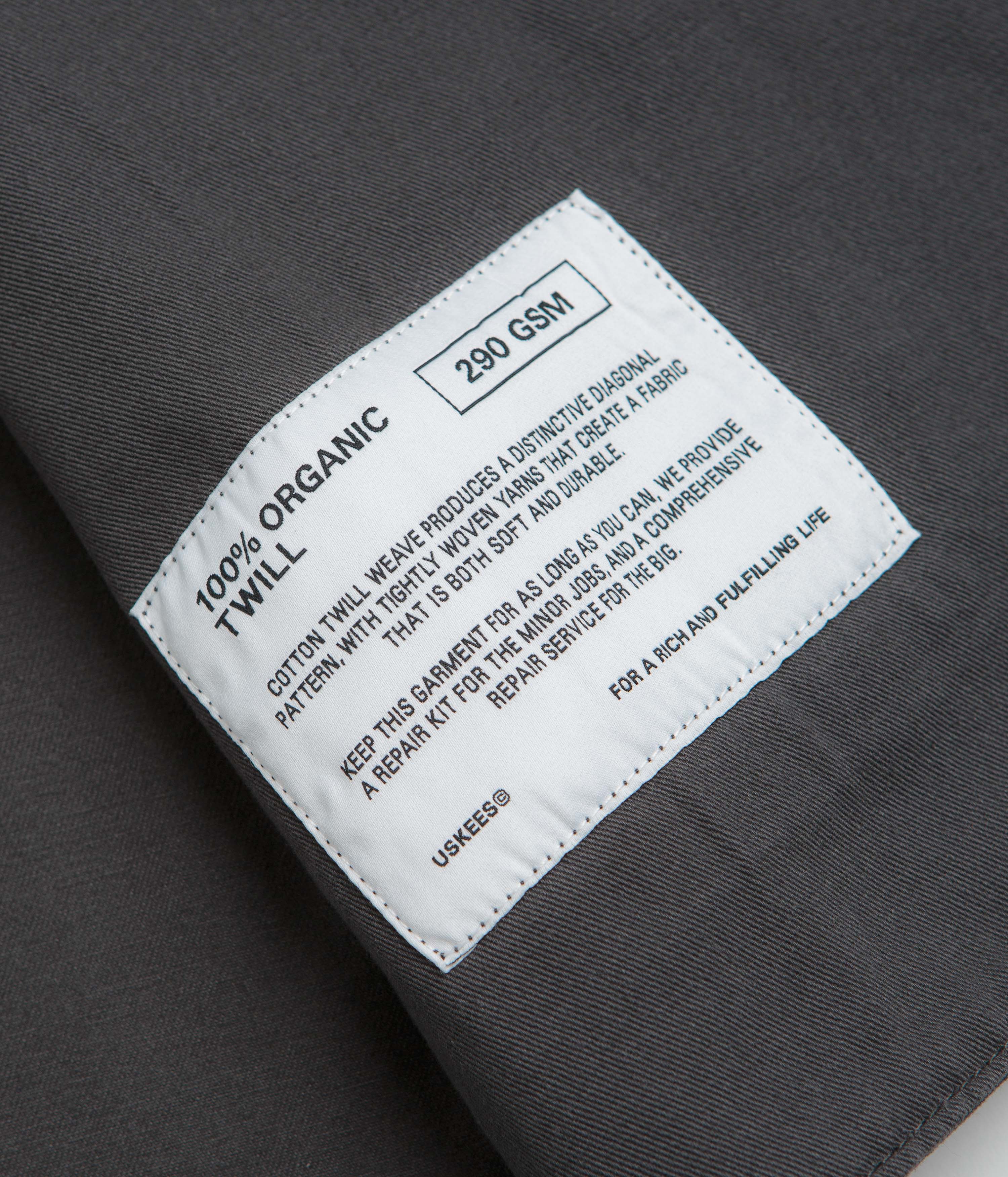 Uskees 3006 Twill Blazer - Charcoal - Image 7
