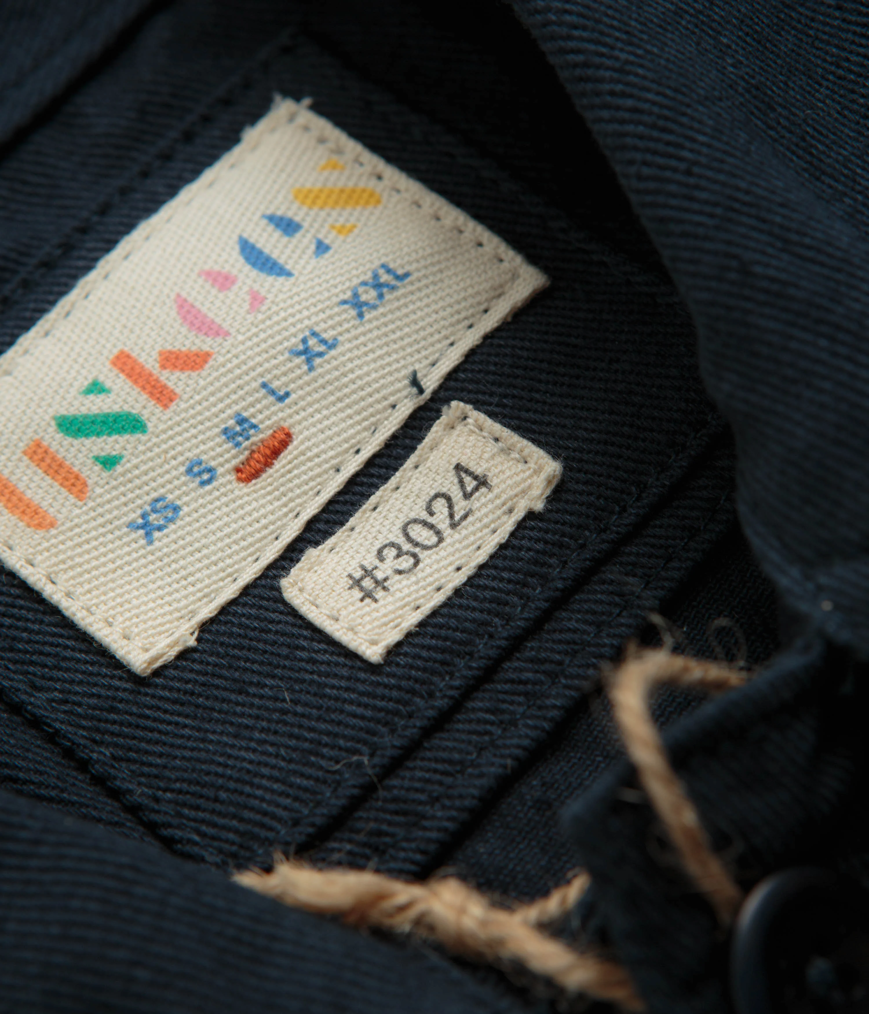 Uskees 3024 Layered Pockets Drill Overshirt - Blueberry - Image 3
