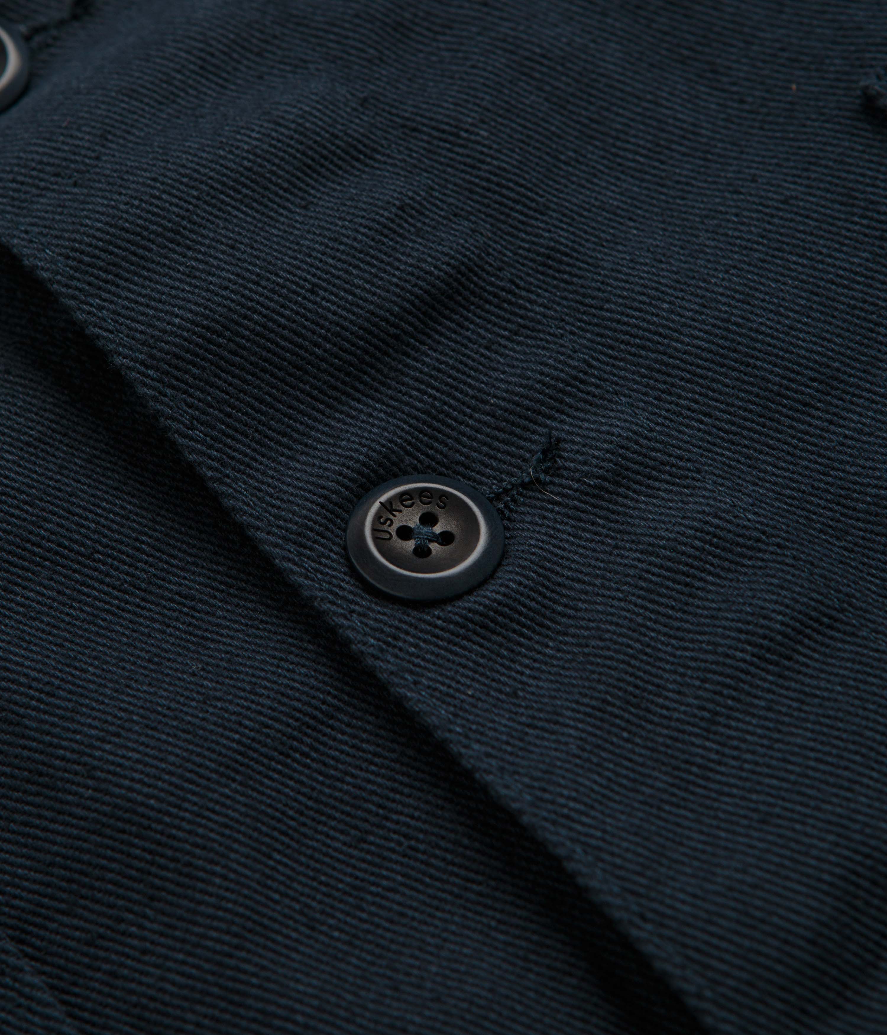 Uskees 3024 Layered Pockets Drill Overshirt - Blueberry - Image 4