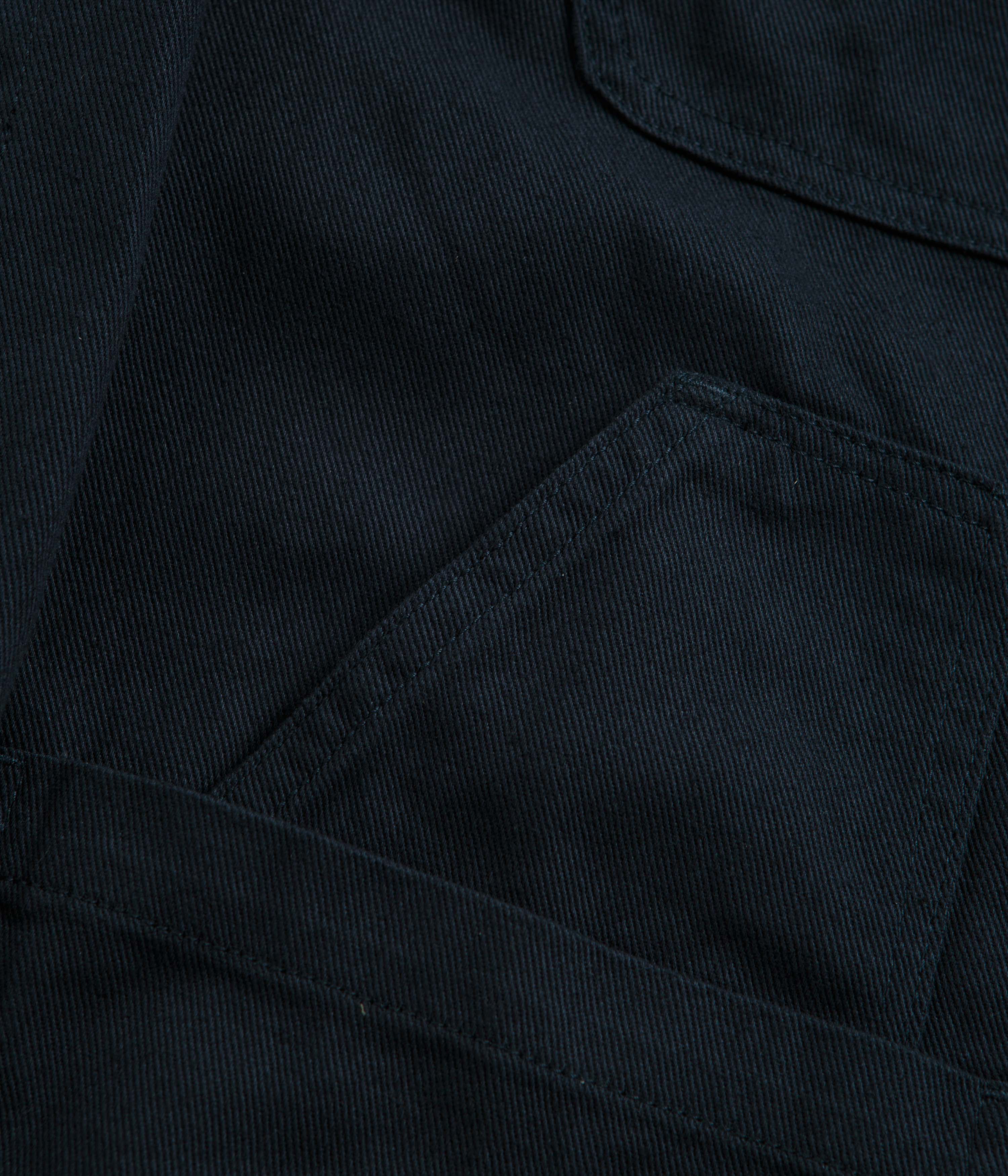Uskees 3024 Layered Pockets Drill Overshirt - Blueberry - Image 6