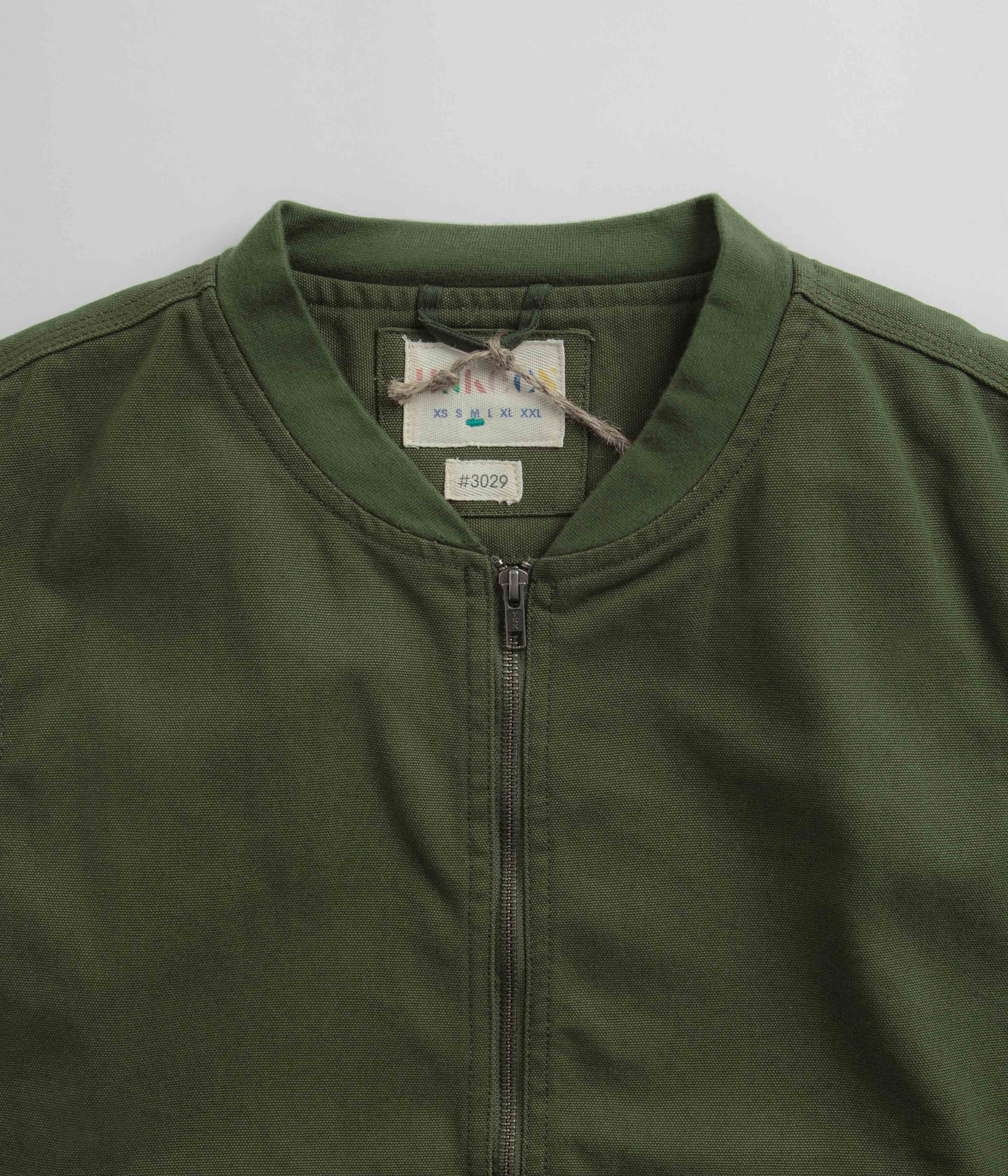 Uskees 3029 Patch Pocket Canvas Vest - Coriander - Image 2