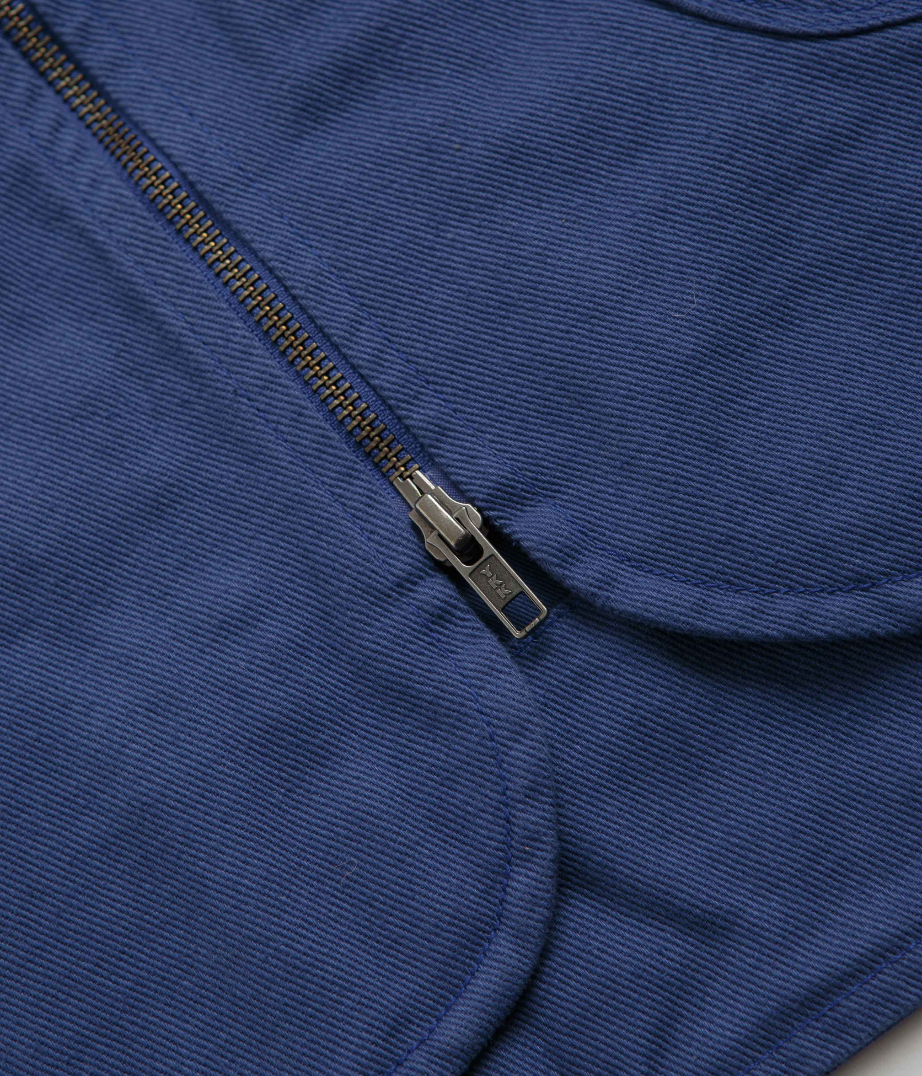 Uskees 3036 Drill Zip-Up Vest - Ultra Blue - Image 3