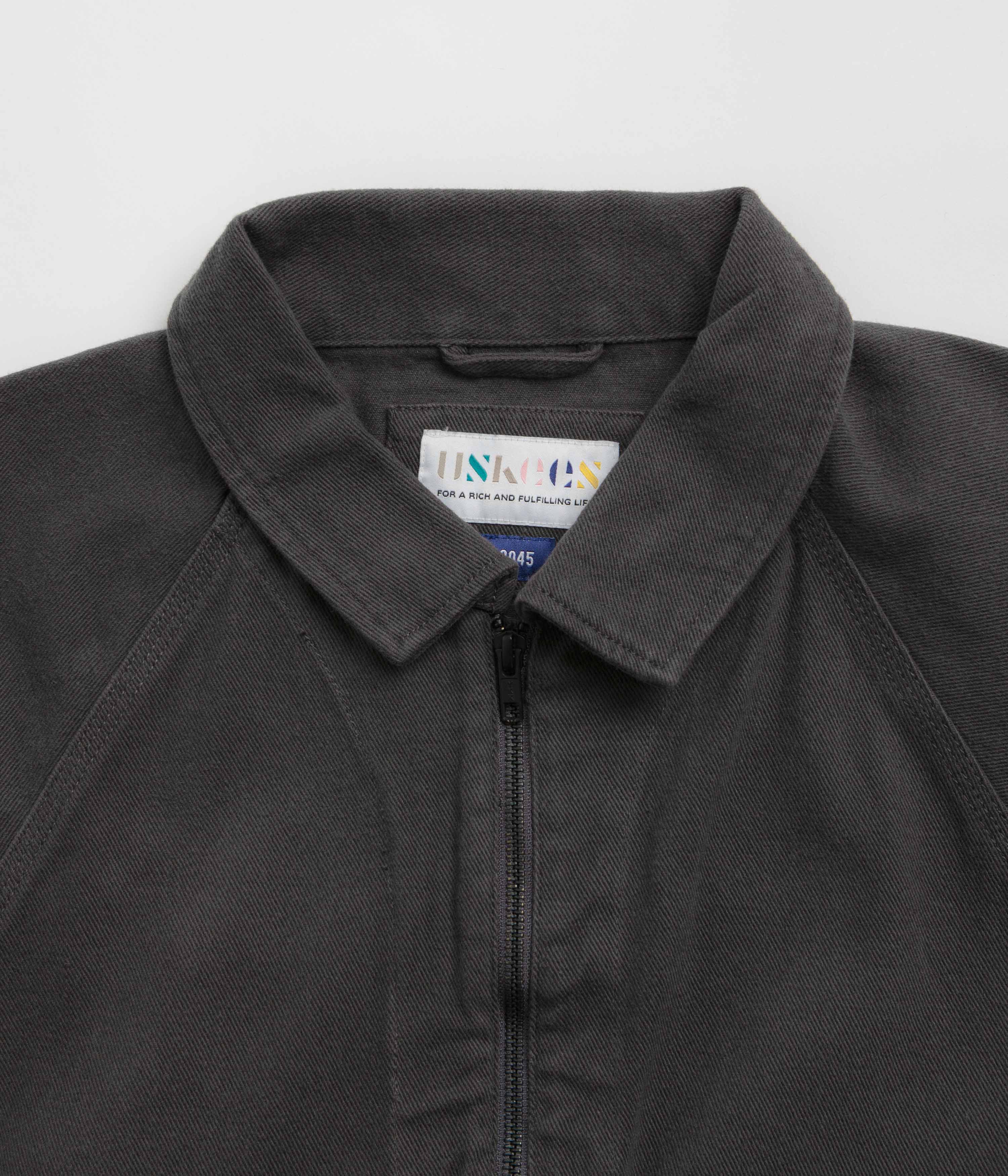 Uskees 3045 Drill Field Jacket - Charcoal - Image 4