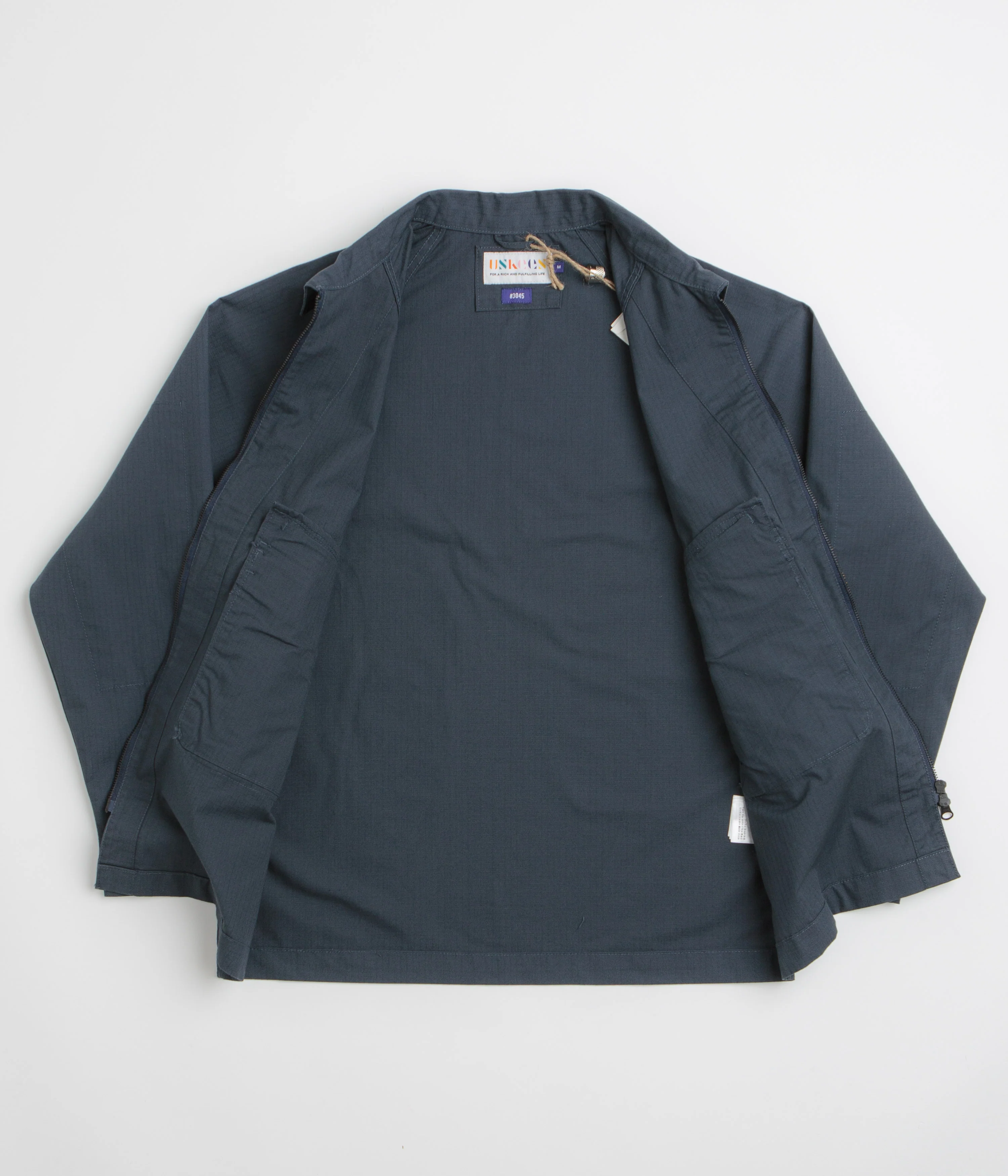 Uskees 3045 Ripstop Field Jacket - Blueberry - Image 2