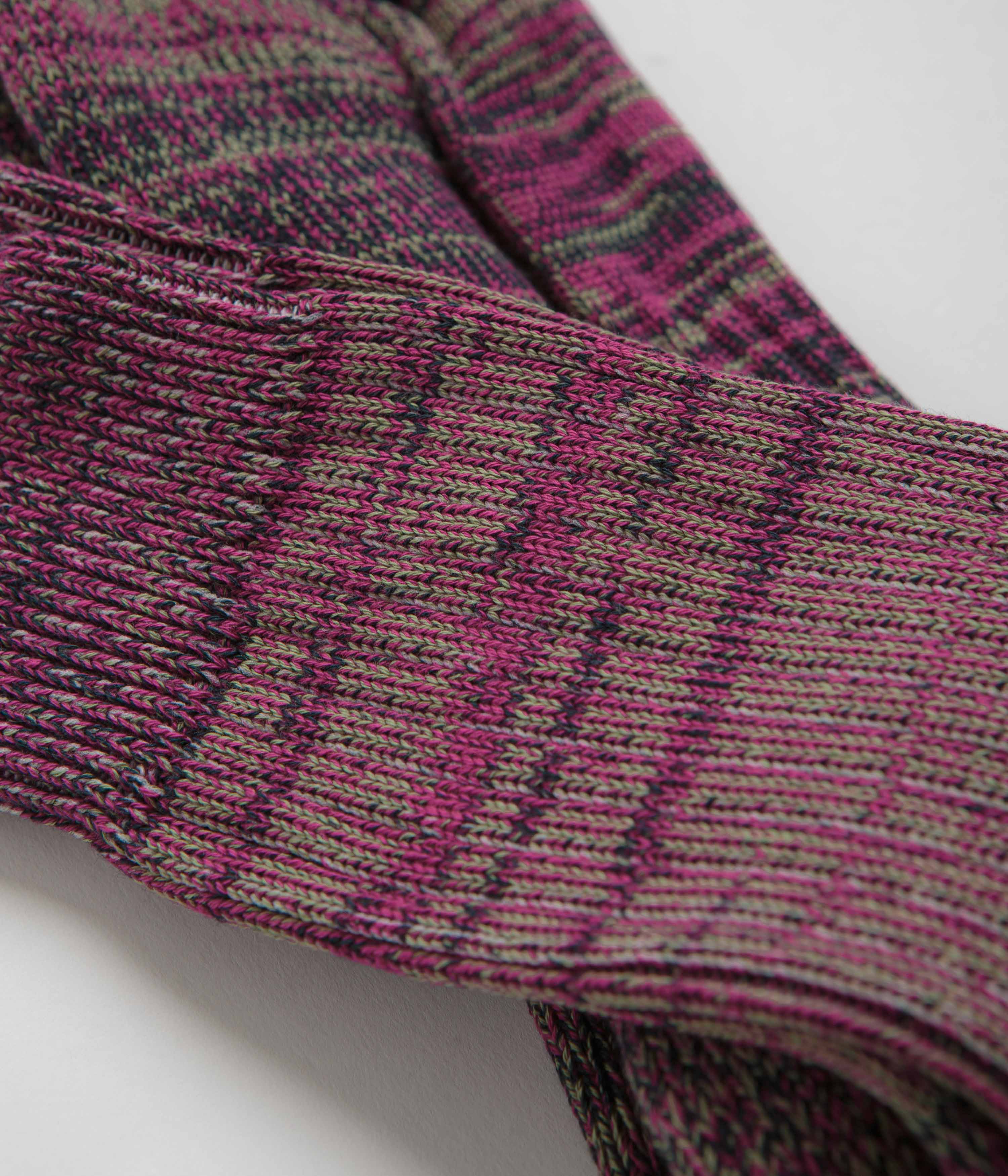 Uskees 4006 Organic Cotton Socks - Violet - Image 3