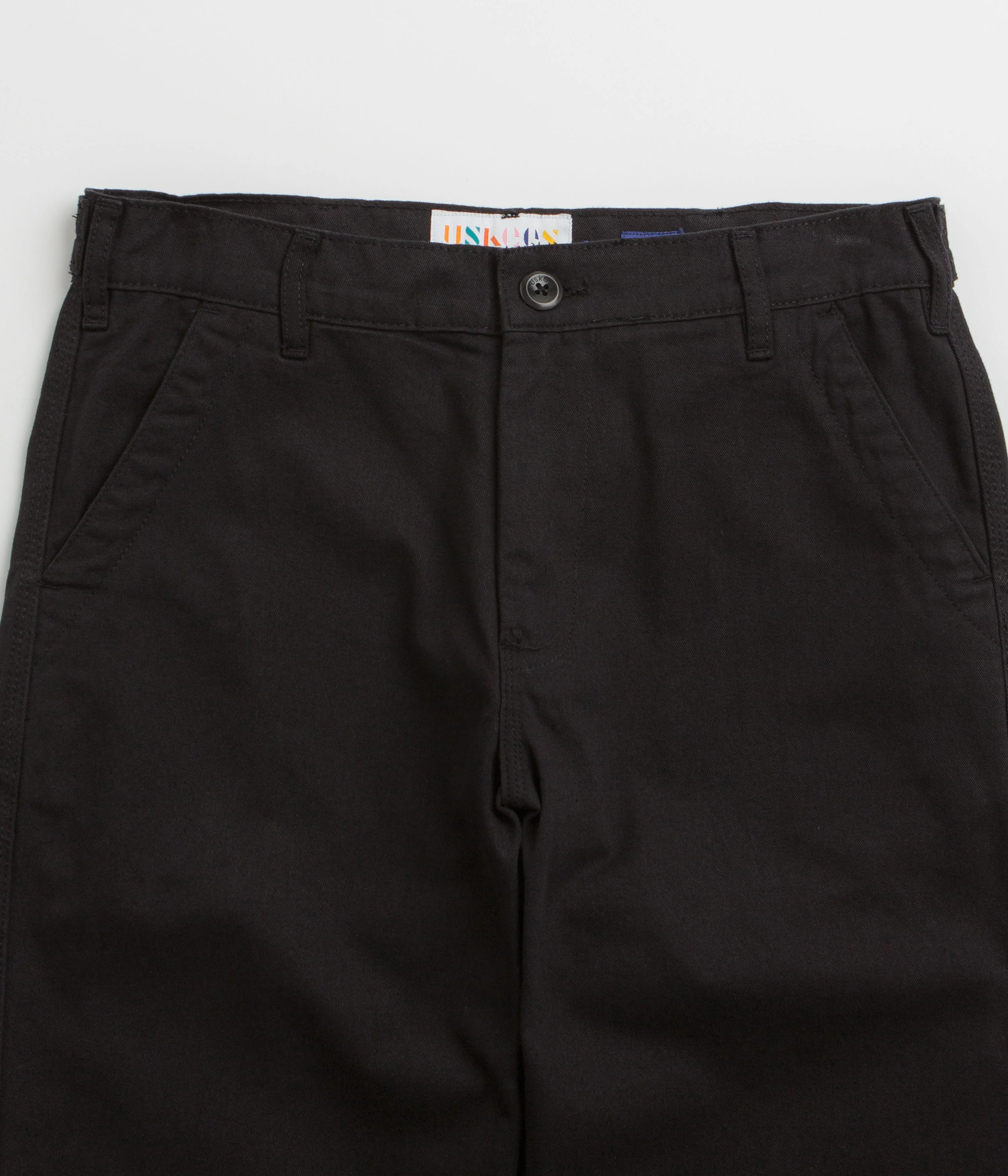Uskees 5005 Twill Workwear Pants - Black - Image 4