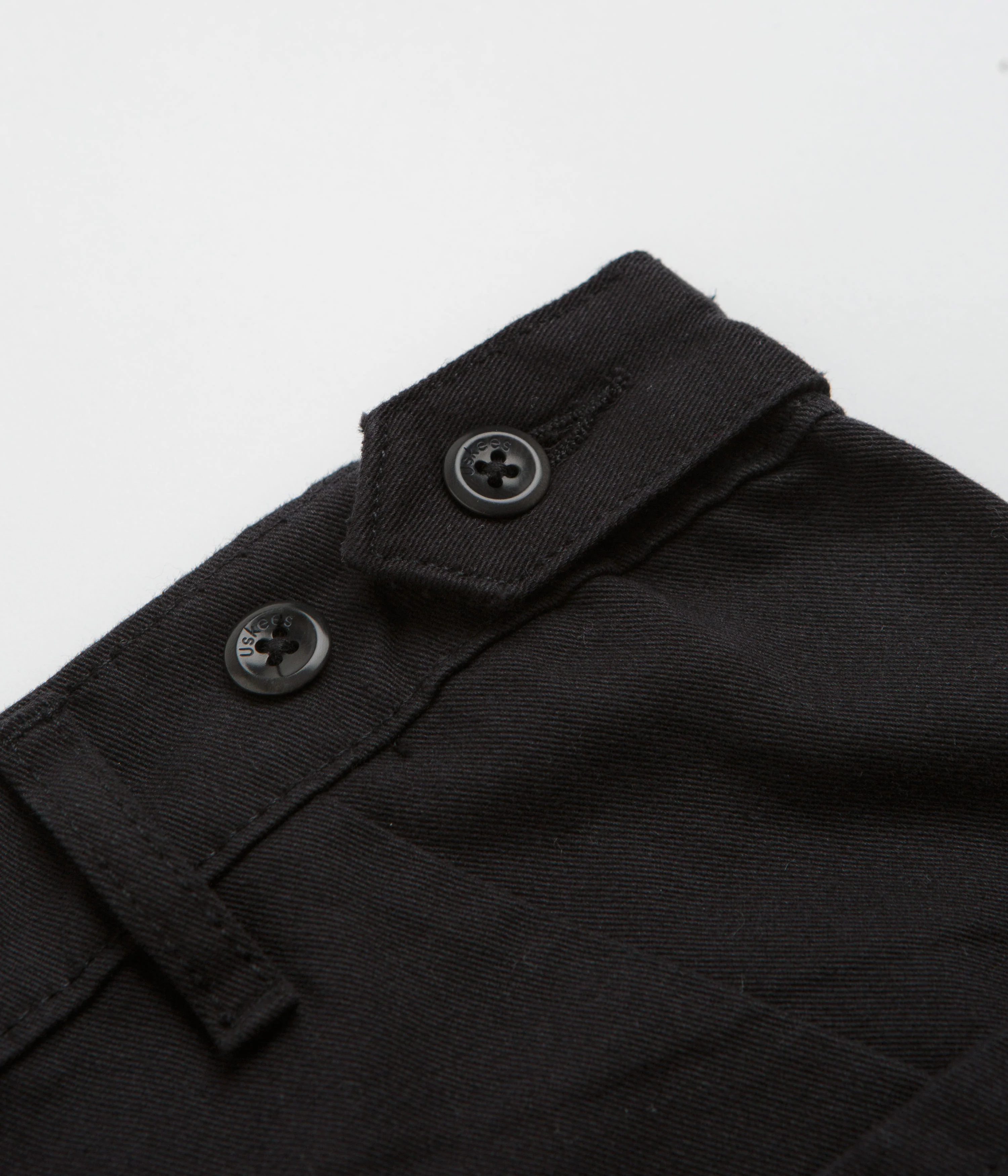 Uskees 5005 Twill Workwear Pants - Black - Image 8