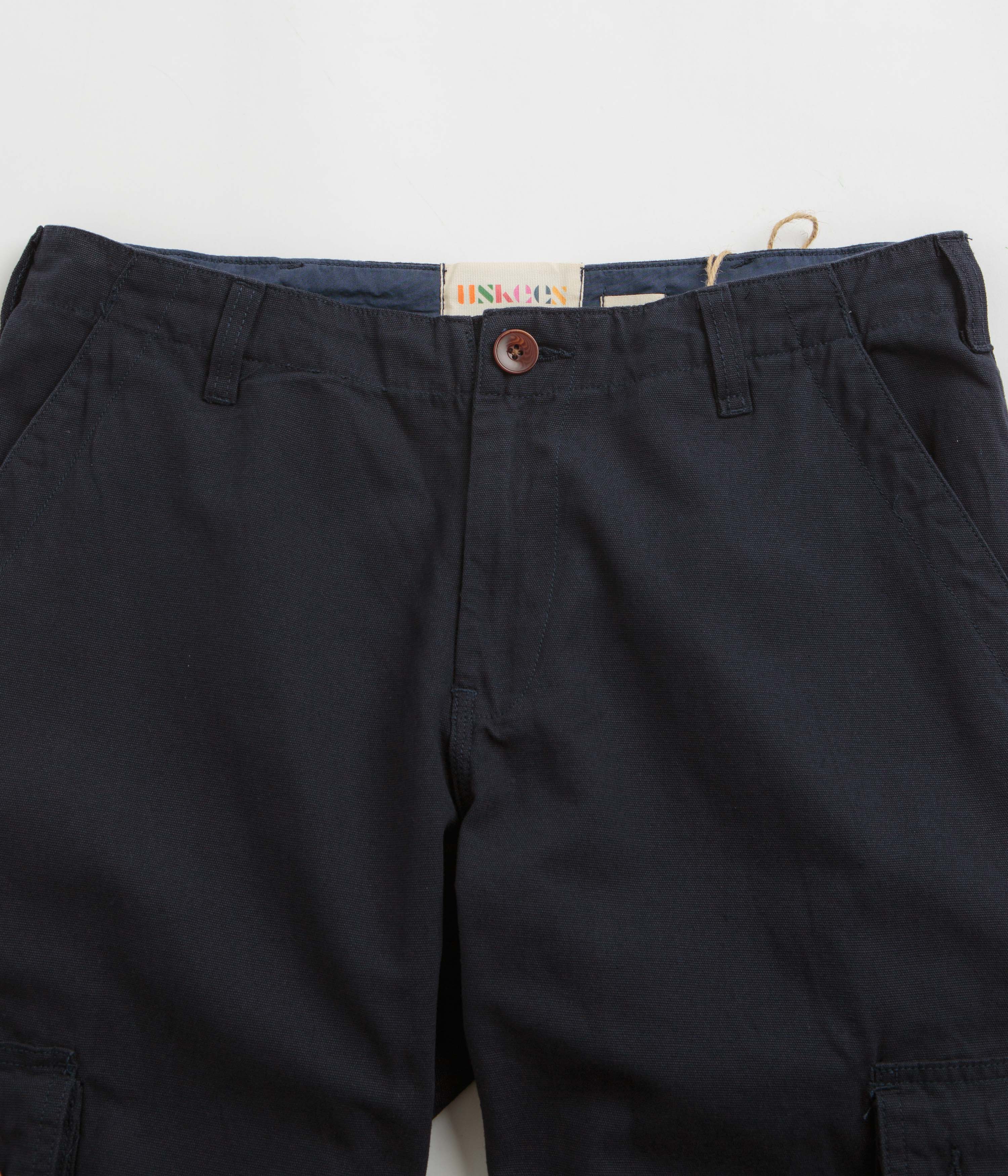 Uskees 5014 Cargo Pants - Midnight Blue - Image 4