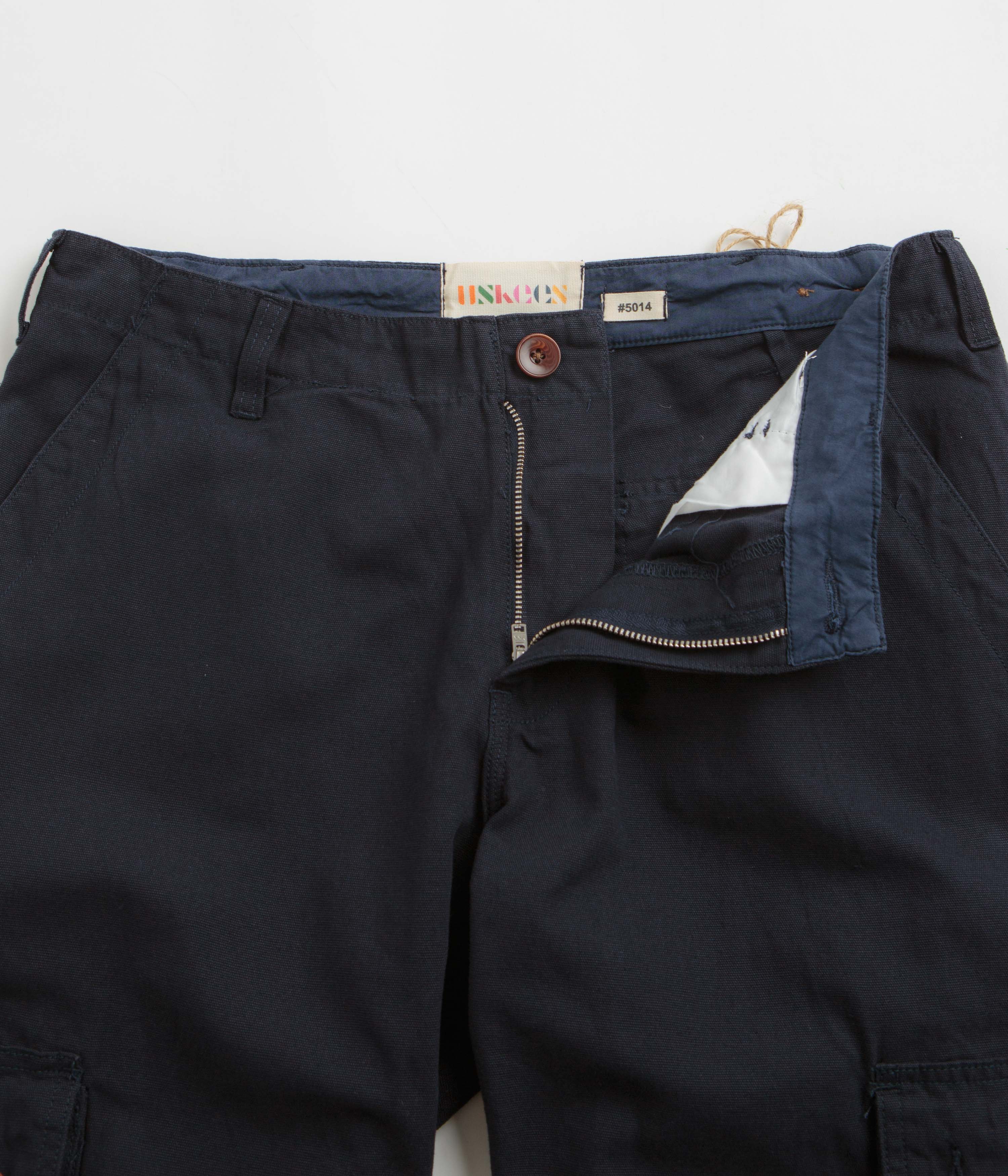 Uskees 5014 Cargo Pants - Midnight Blue - Image 5