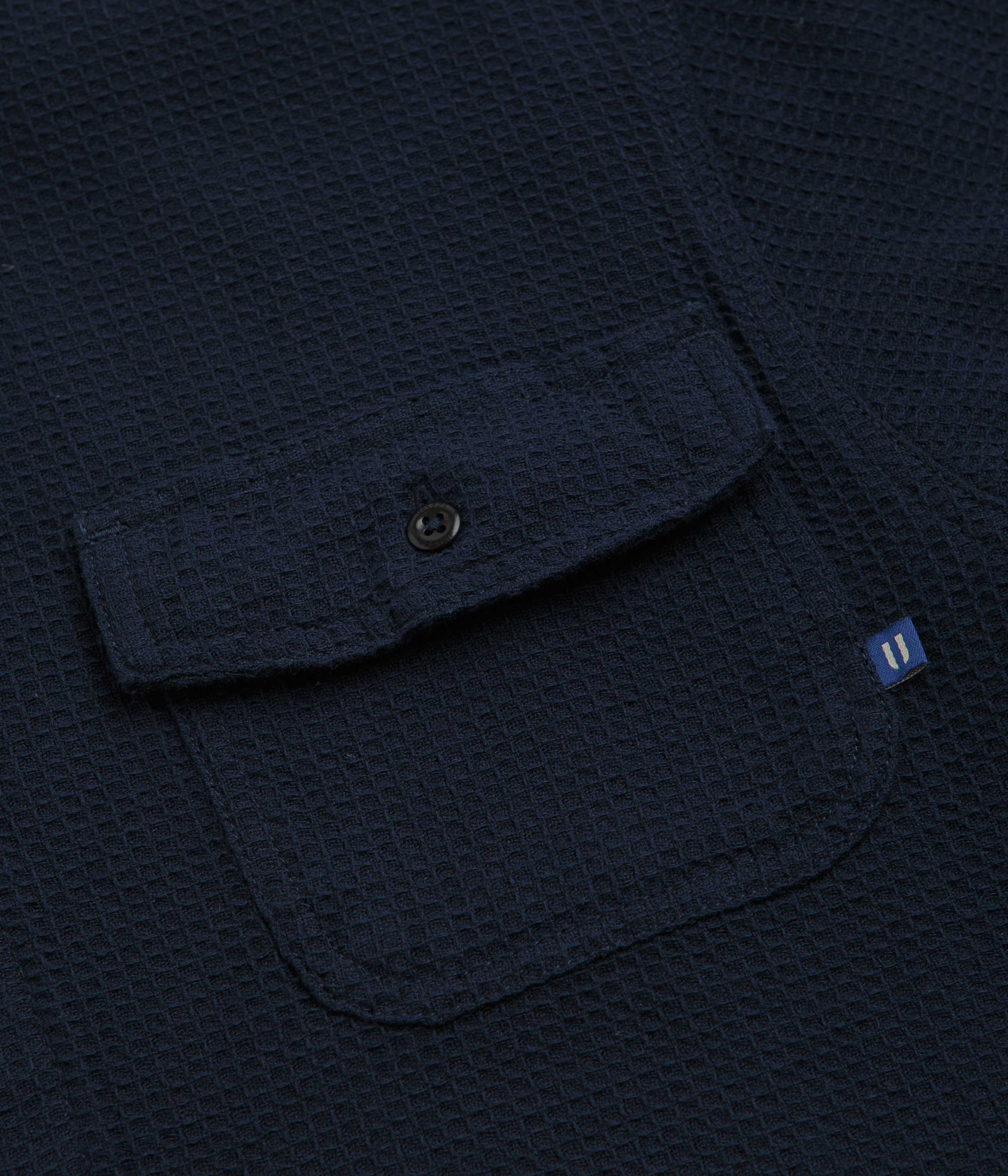 Uskees 6007 Tasker Short Sleeve Shirt - Midnight Blue - Image 4