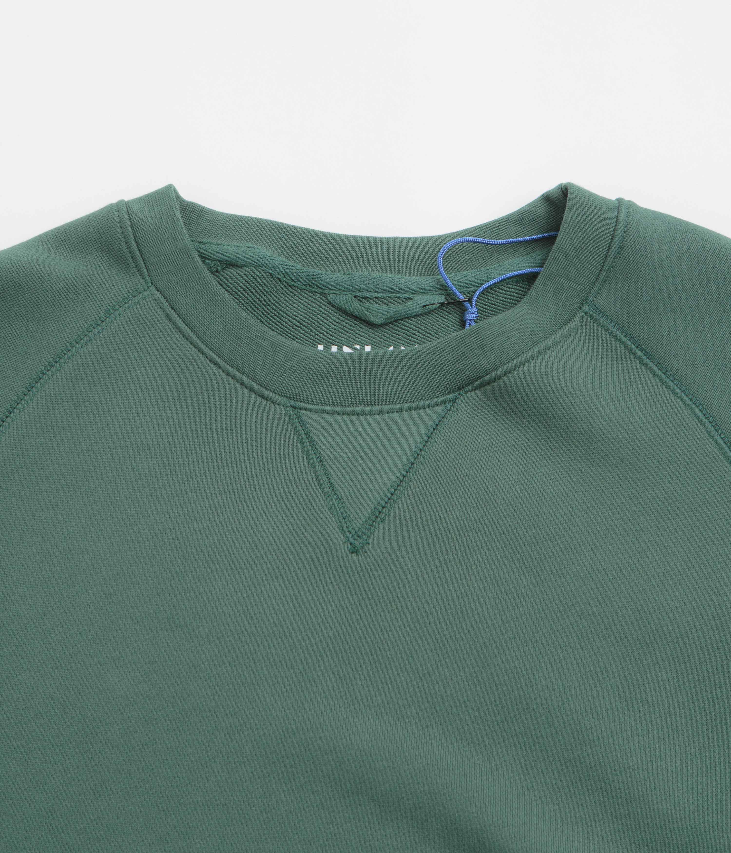 Uskees 7005 Crewneck Sweatshirt - Green - Image 2
