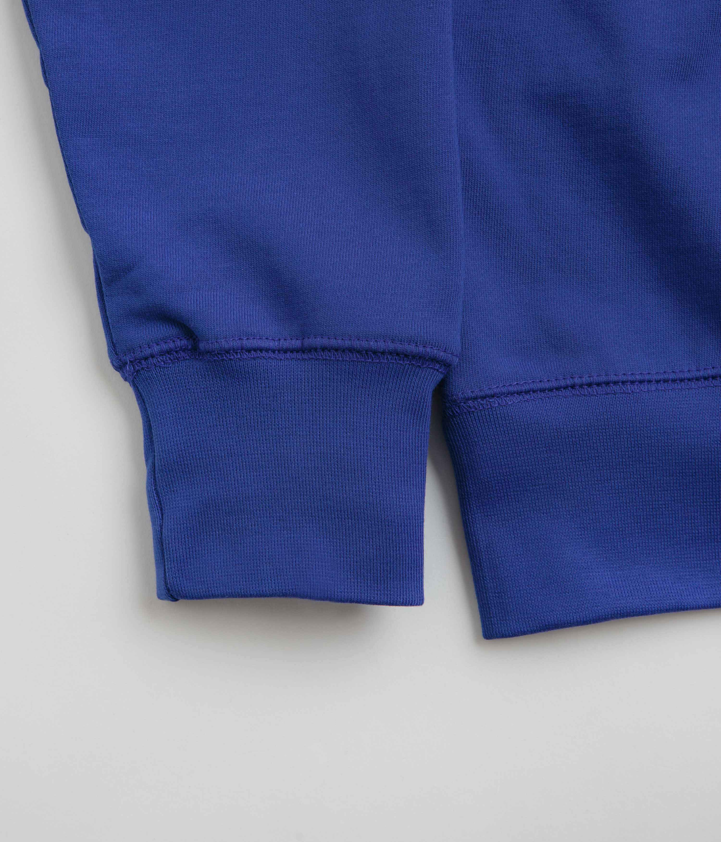 Uskees 7005 Organic Crewneck Sweatshirt - Ultra Blue - Image 2