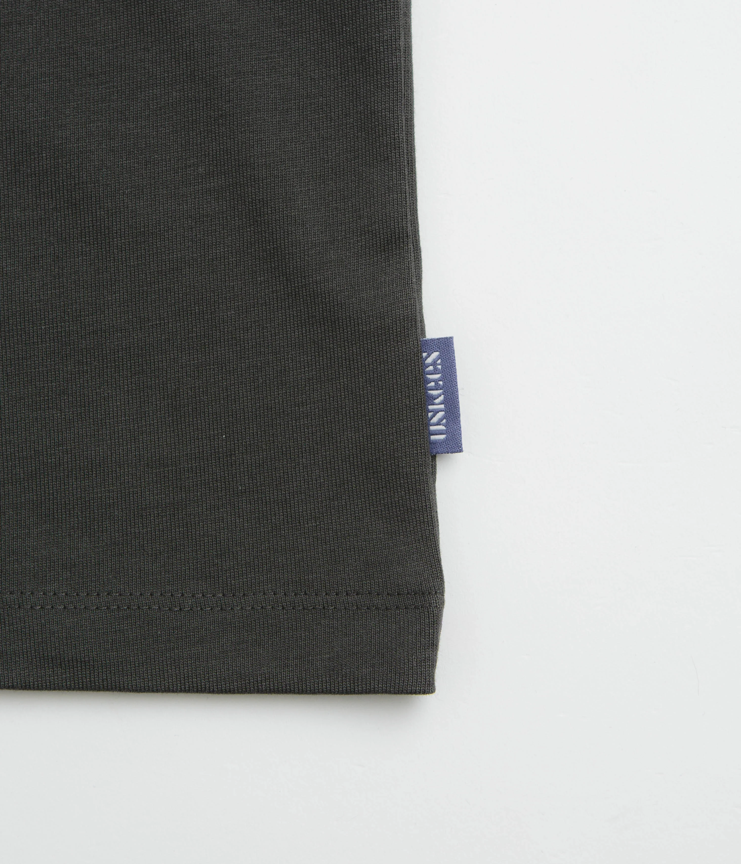 Uskees 7010 Long Sleeve T-Shirt - Faded Black - Image 4