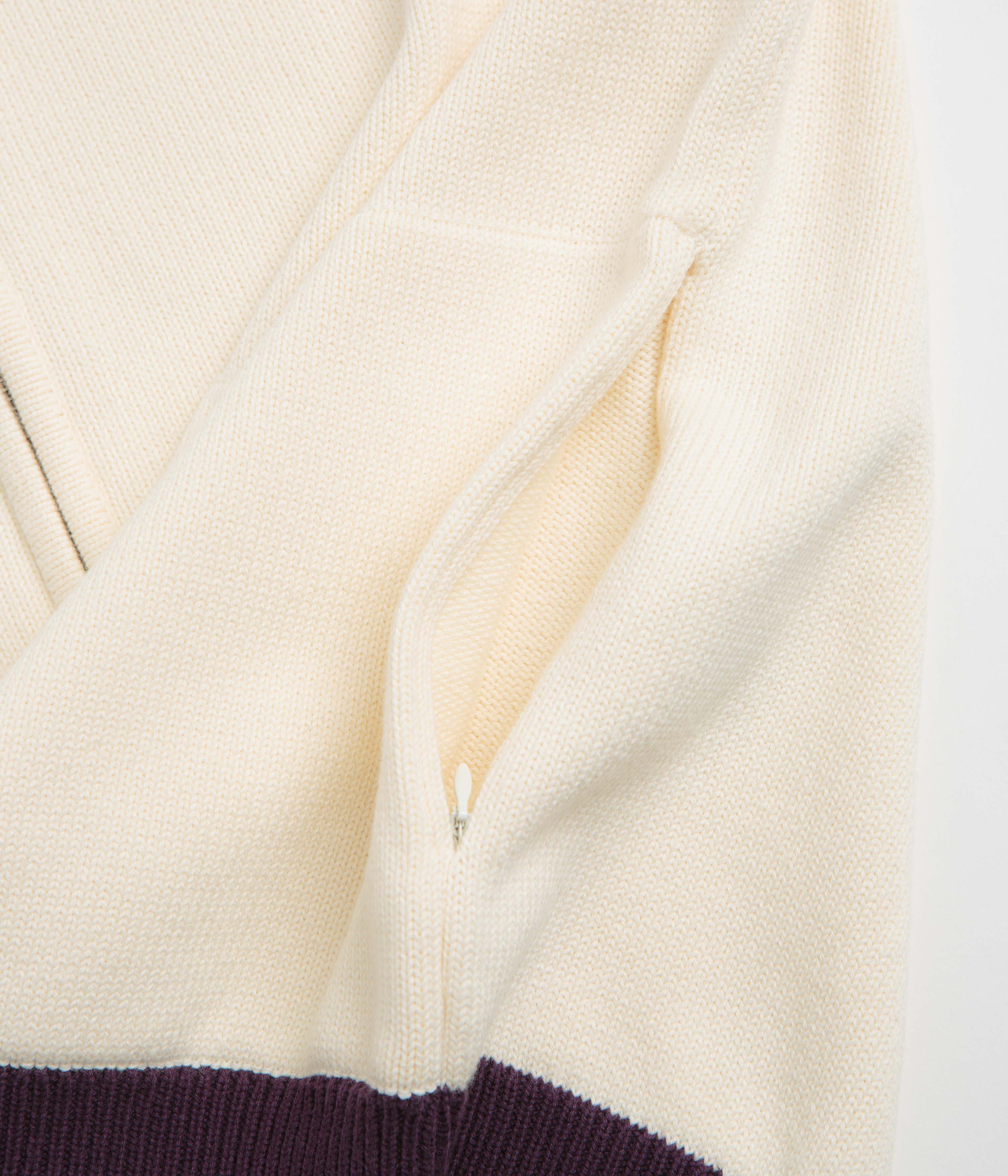 Uskees 7015 Racquet Club Track Jacket - Cream - Image 6