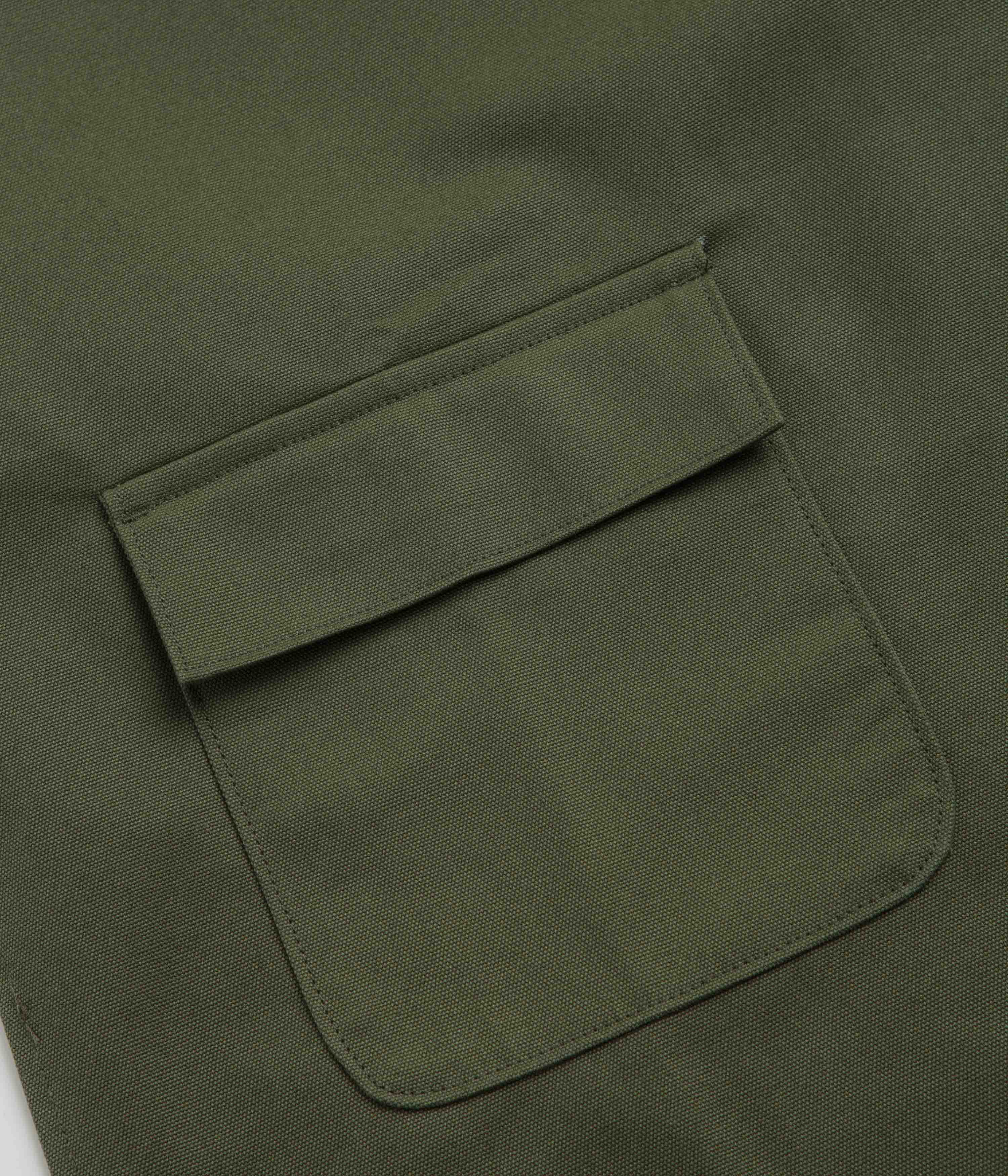 Uskees 9001 Canvas Tie-Back Apron - Coriander - Image 3