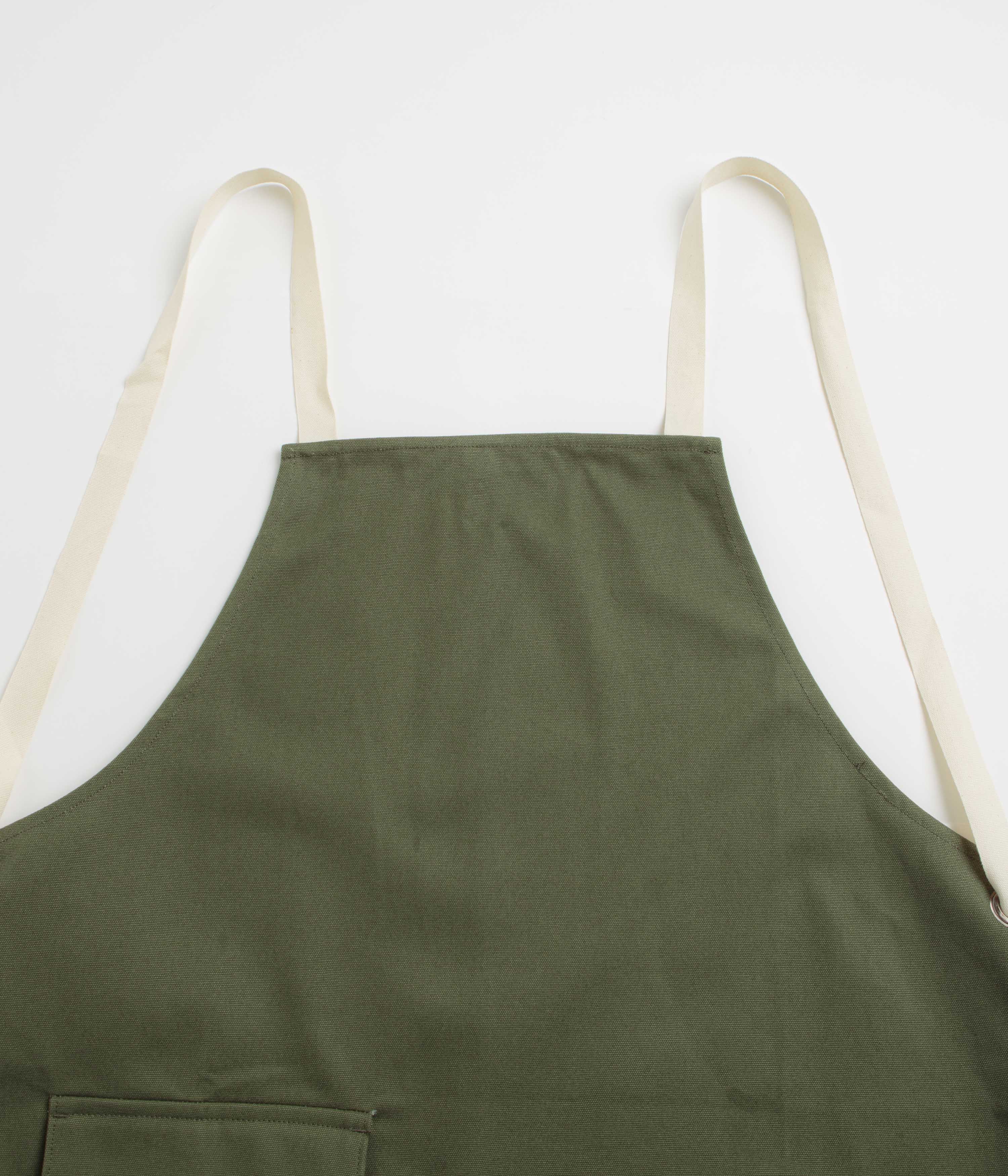Uskees 9001 Canvas Tie-Back Apron - Coriander - Image 4